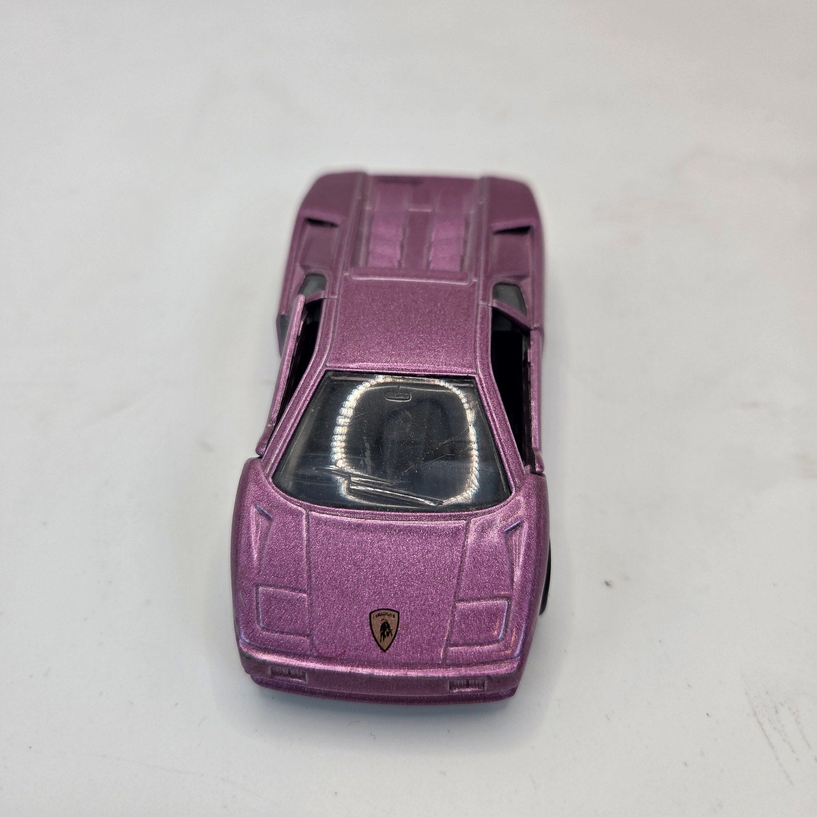 Maisto Lamborghini Diablo 1:40 Diecast Pullback Car Purple Model w/ Doors