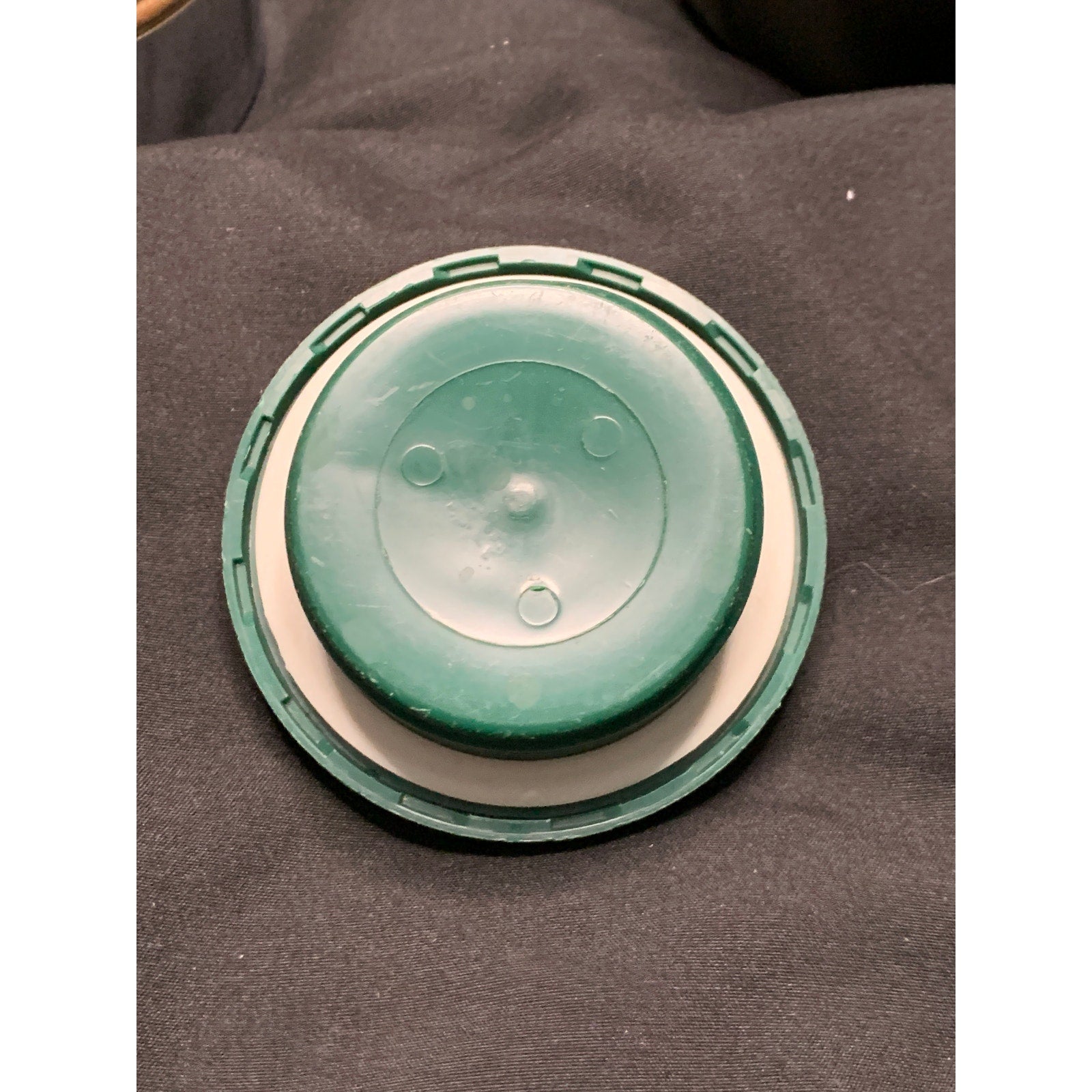 1987 Aladdin Stanley A-1350B 24oz Wide Mouth Thermos USA Green Vintage