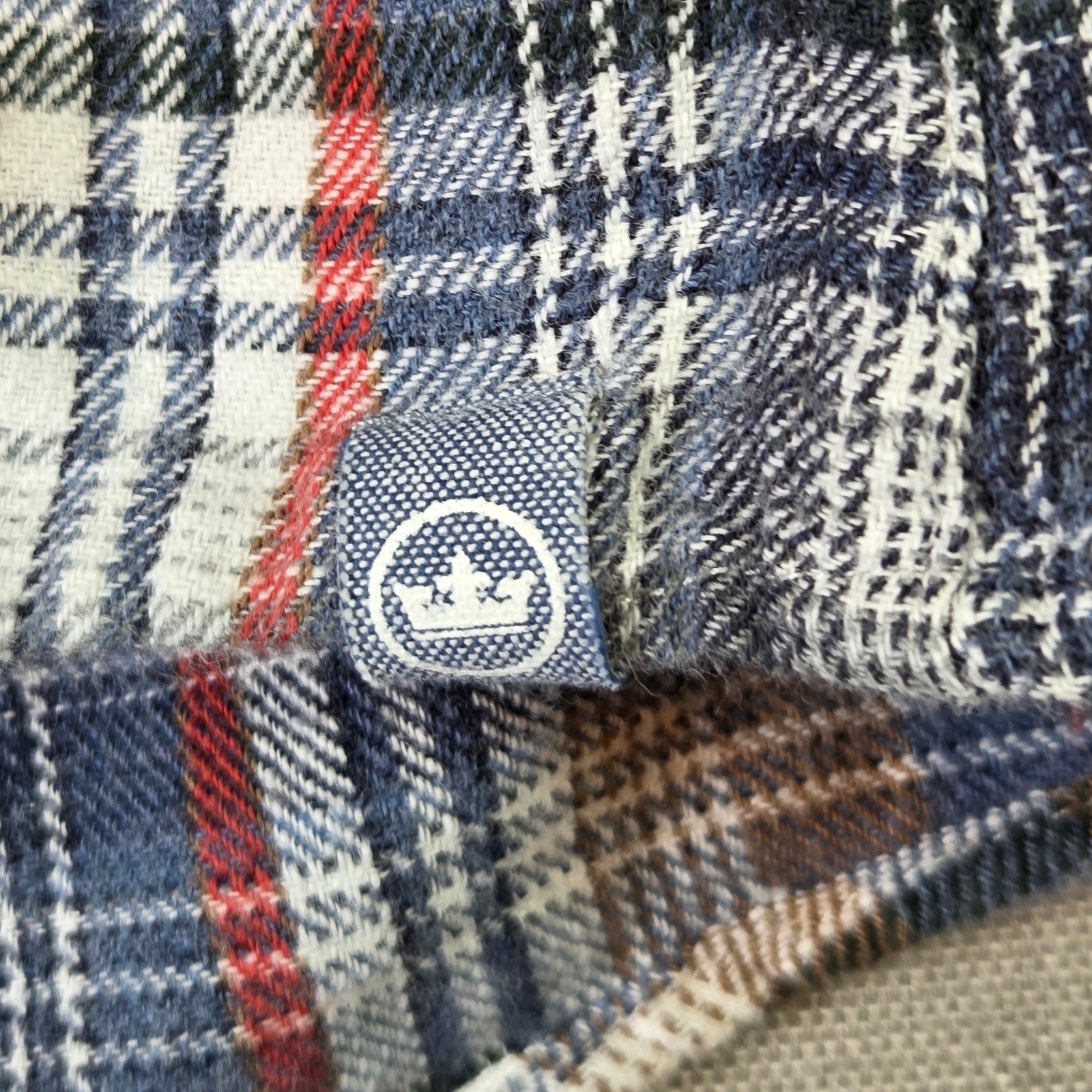 Peter Millar XXL Plaid Flannel Button-Down Shirt Long Sleeve Cotton