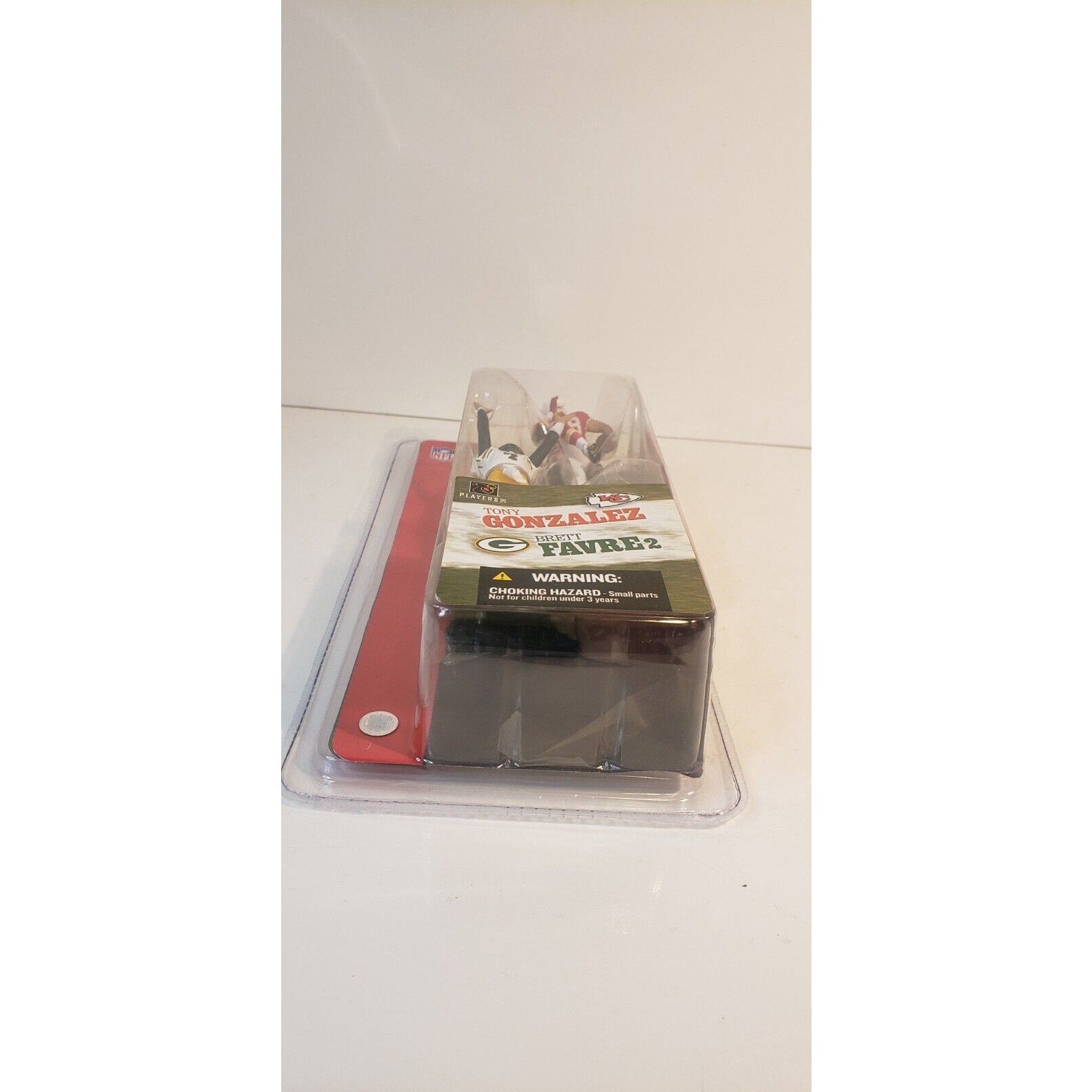 Brett Favre & Tony Gonzalez 2004 McFarlane NFL 3" 2-Pack Packers Chiefs NEW