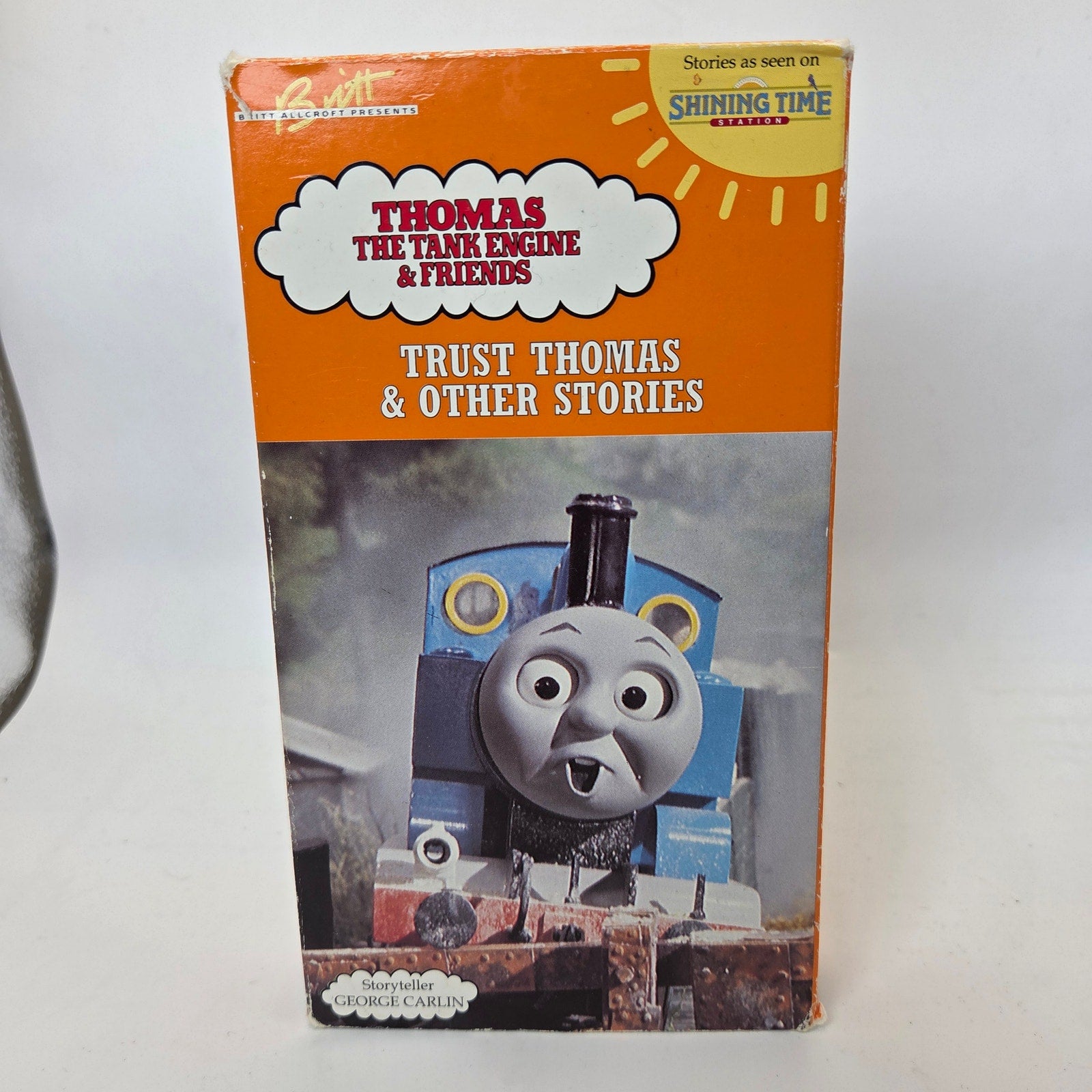 Thomas The Tank Engine Trust Thomas & Other Stories VHS 1991 George Carlin
