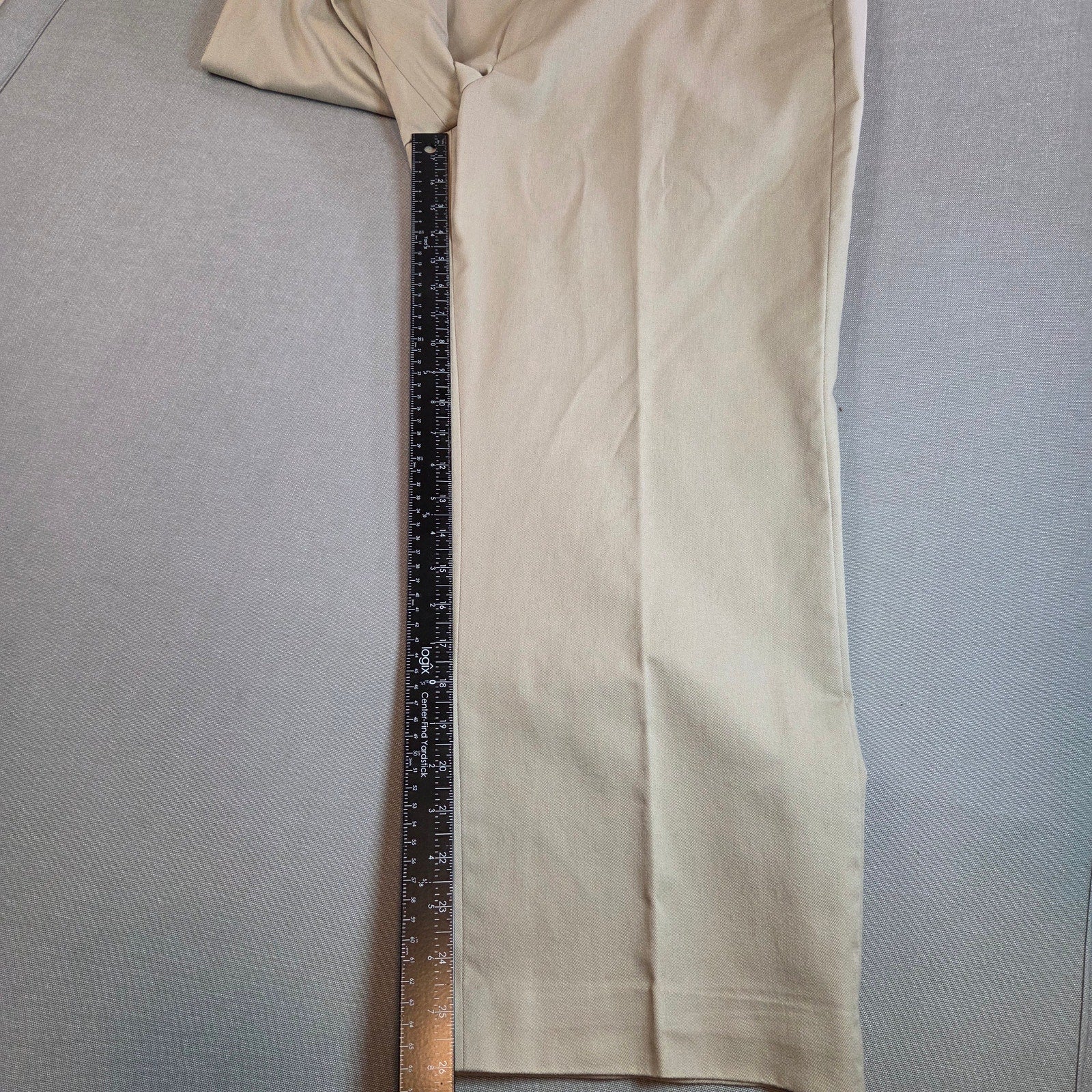 Knightsbridge Menswear Slacks Men’s 37x26 Khaki USA Cotton Blend 38x30