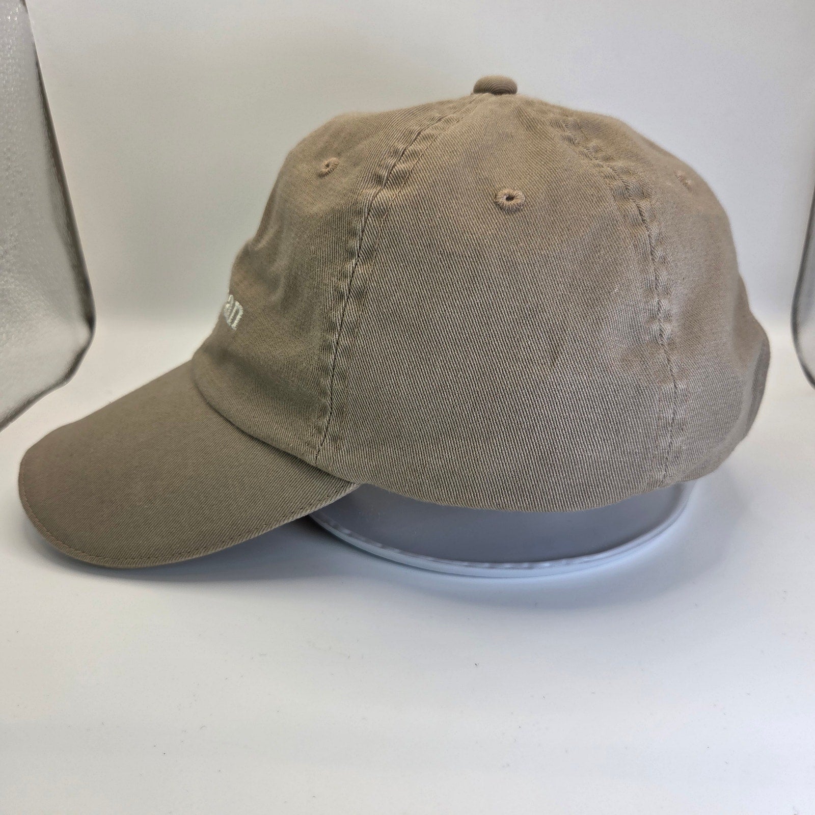 L.L. Bean Khaki LED Lighted Hat Hands-Free Cap Outdoor Fishing Hiking