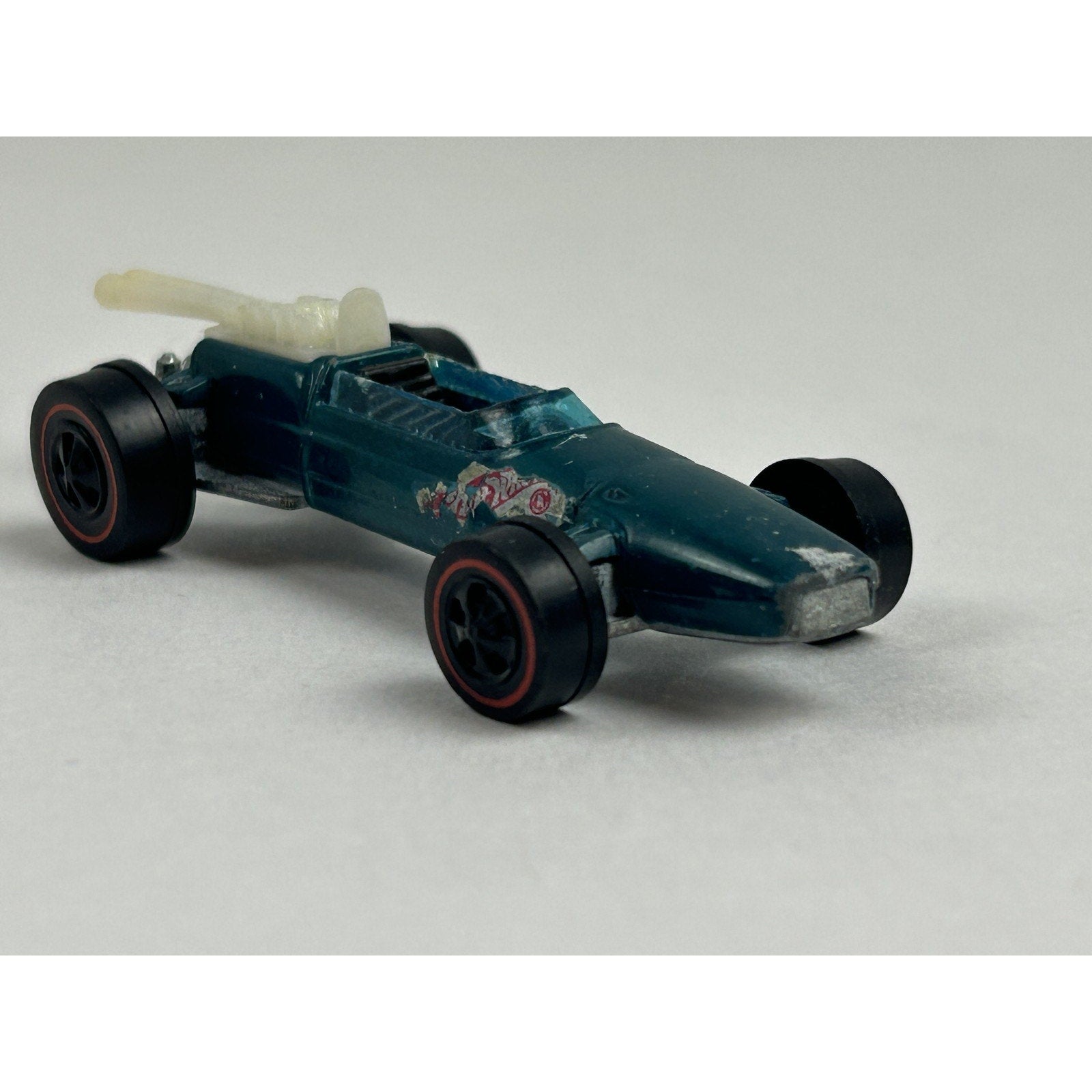 Vintage Hot Wheels Brabham Repco F1 Blue Redline 1969 Diecast Car