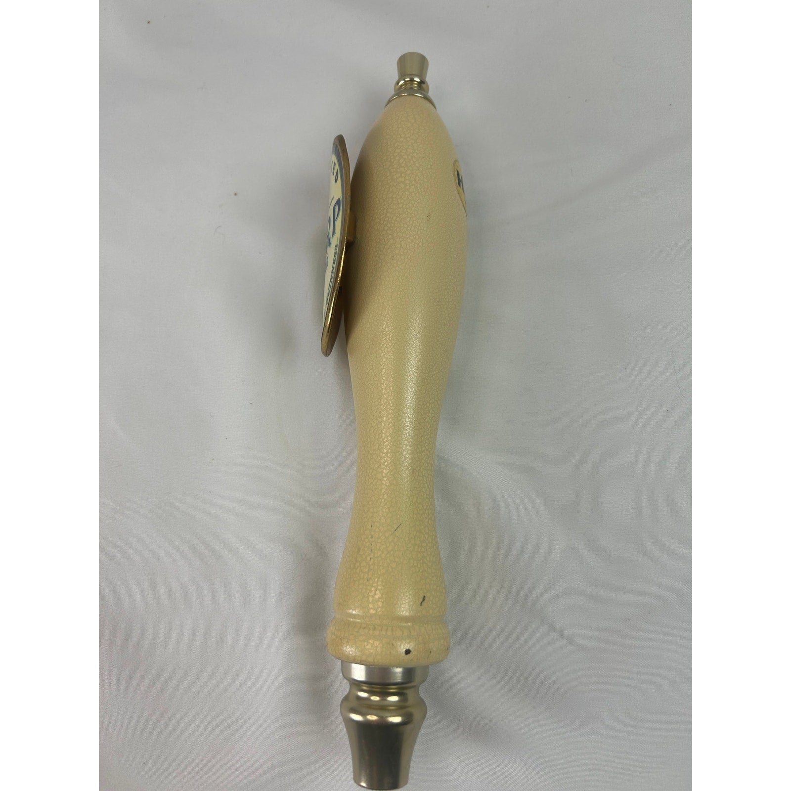 Harp Lager Beer Tap Handle Guinness Irish Pub Breweriana Draft Keg Vintage
