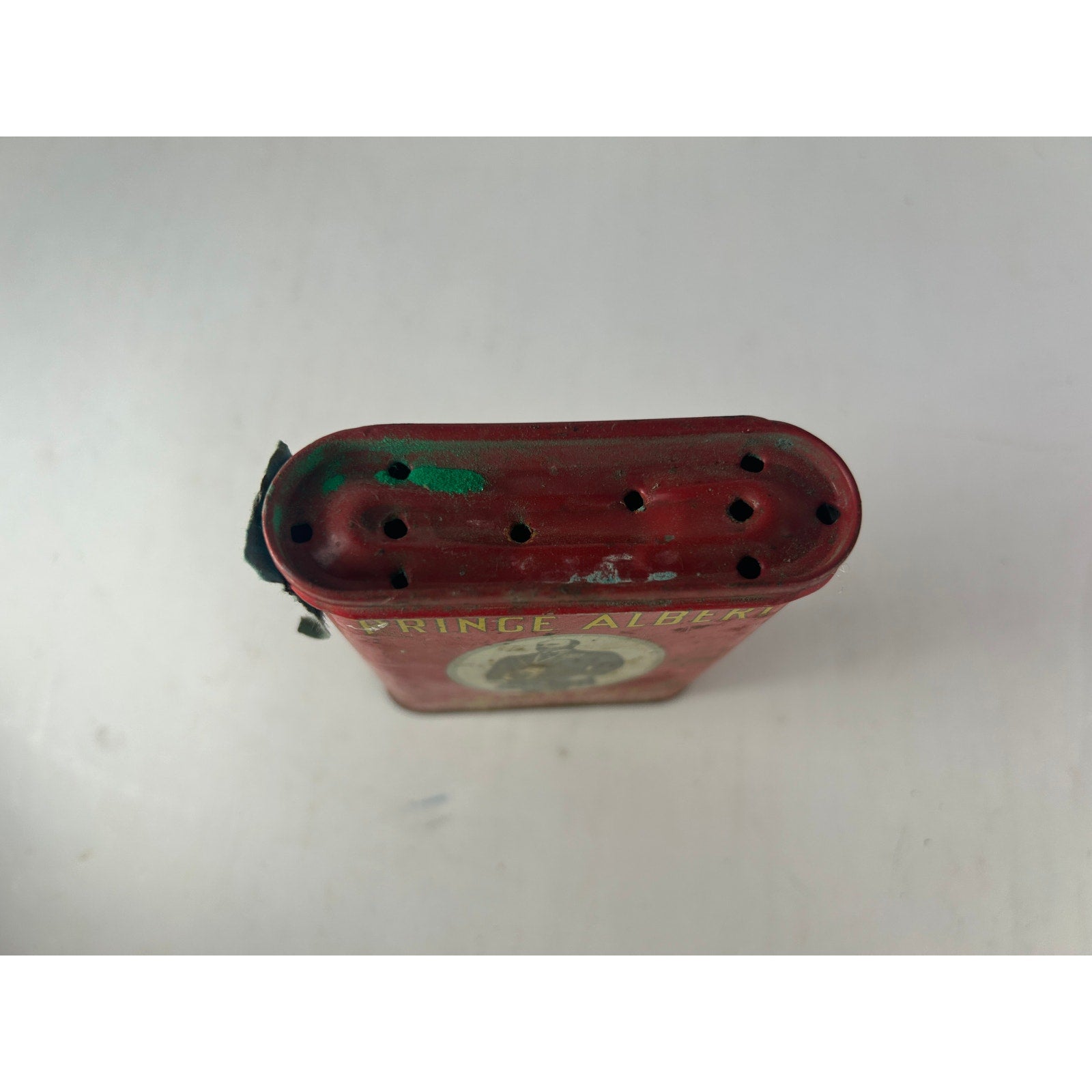 Prince Albert Crimp Cut Red Pocket Tobacco Tin RJR Winston Salem