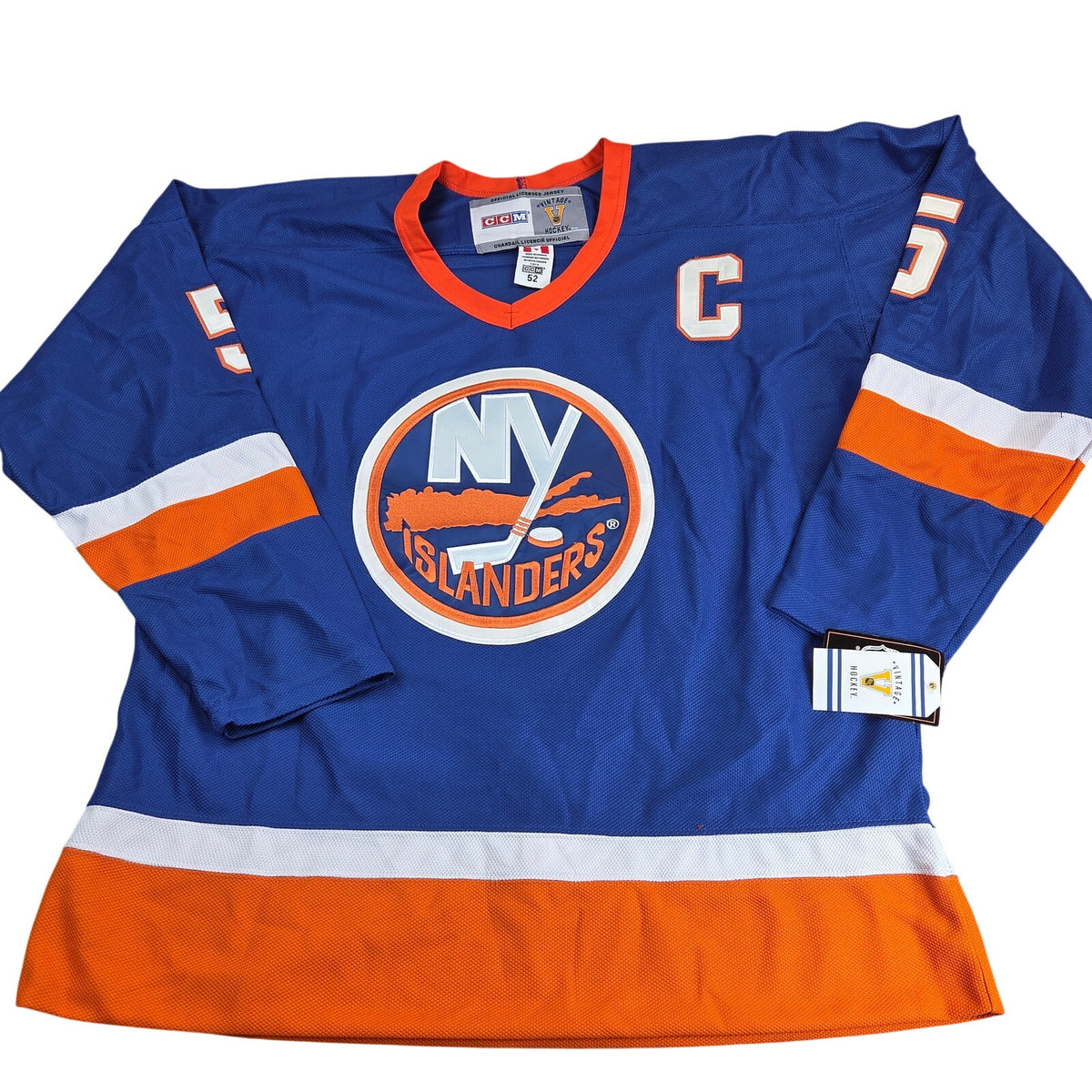 CCM Denis Potvin Signed New York Islanders Jersey HOF 91 JSA NWT Size 52
