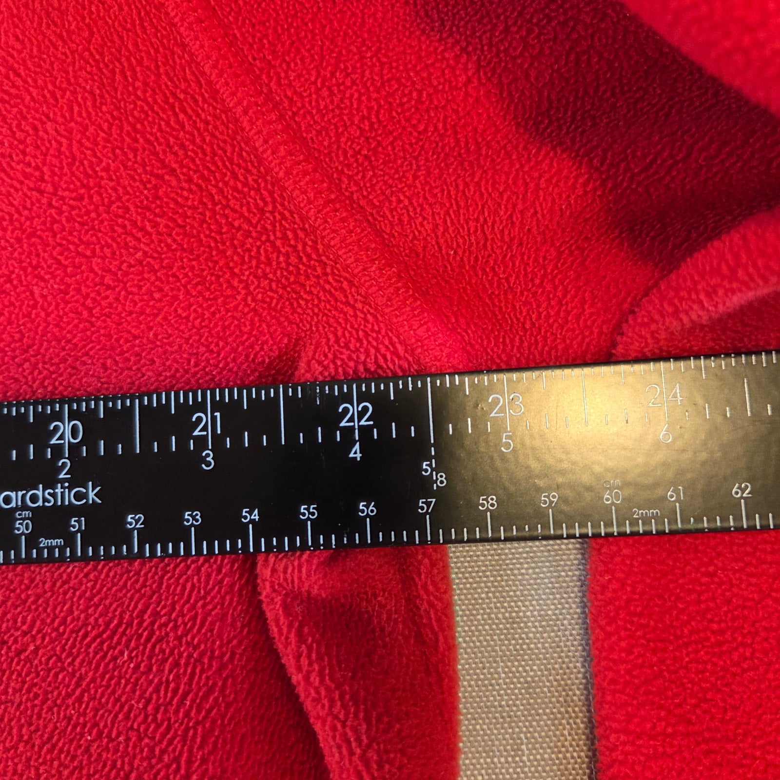 The North Face Men’s Red Polartec Classic Quarter Zip Fleece Pullover Size Large