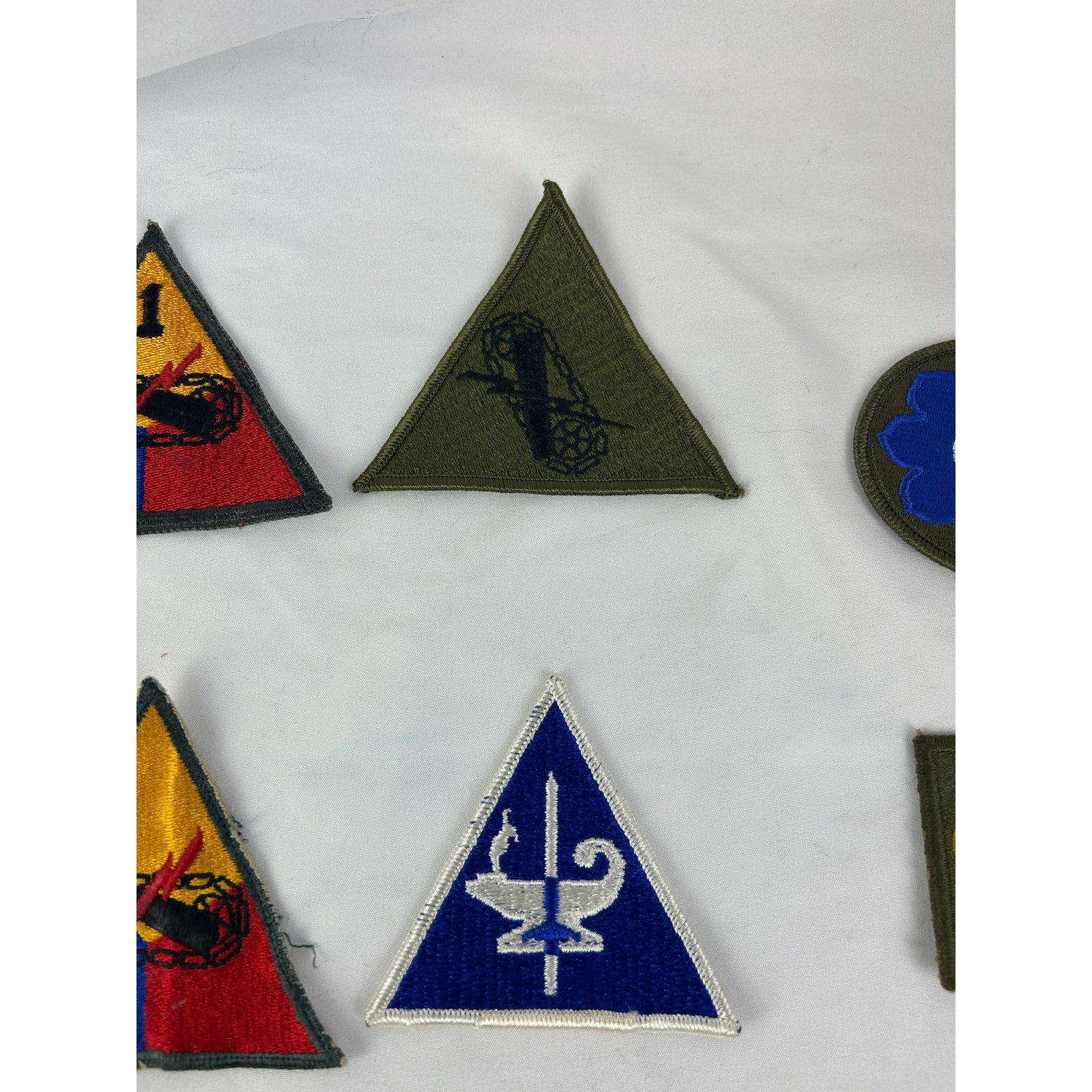 US Army Patch Lot 1st Armored Old Ironsides 3rd Infantry Korea 22 Pcs