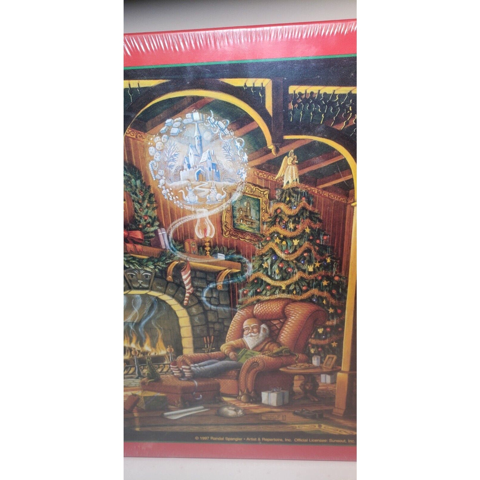 SunsOut Sweet Dreams Puzzle 550 Pcs Santa Randal Spangler Sealed 1997 USA