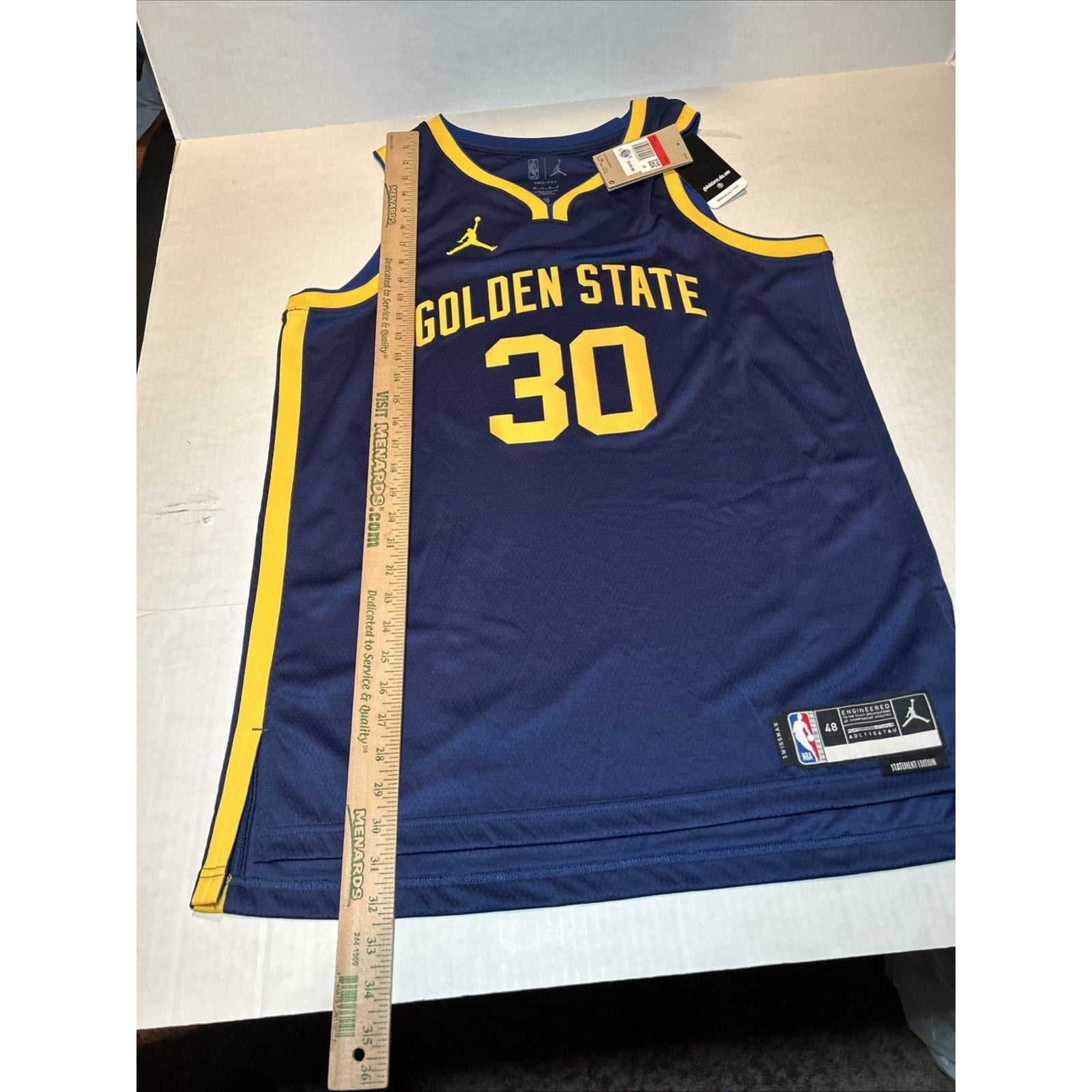 Stephen Curry #30 Golden State Warriors Nike Dri-Fit Basketball Jersey Size L