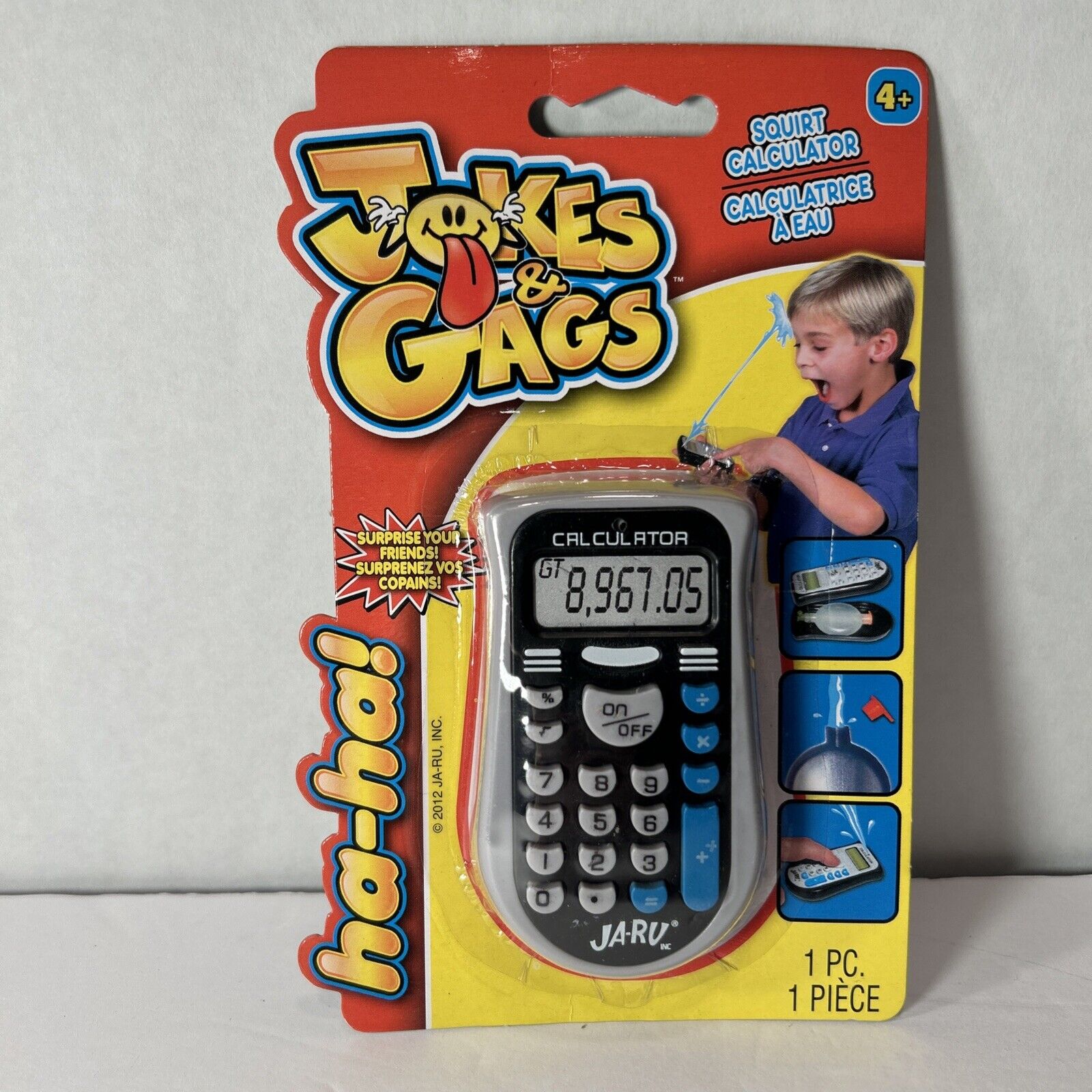 Jokes & Gags - Squirt Calculator - Black - Approx. 2" Wide x 3.5" High