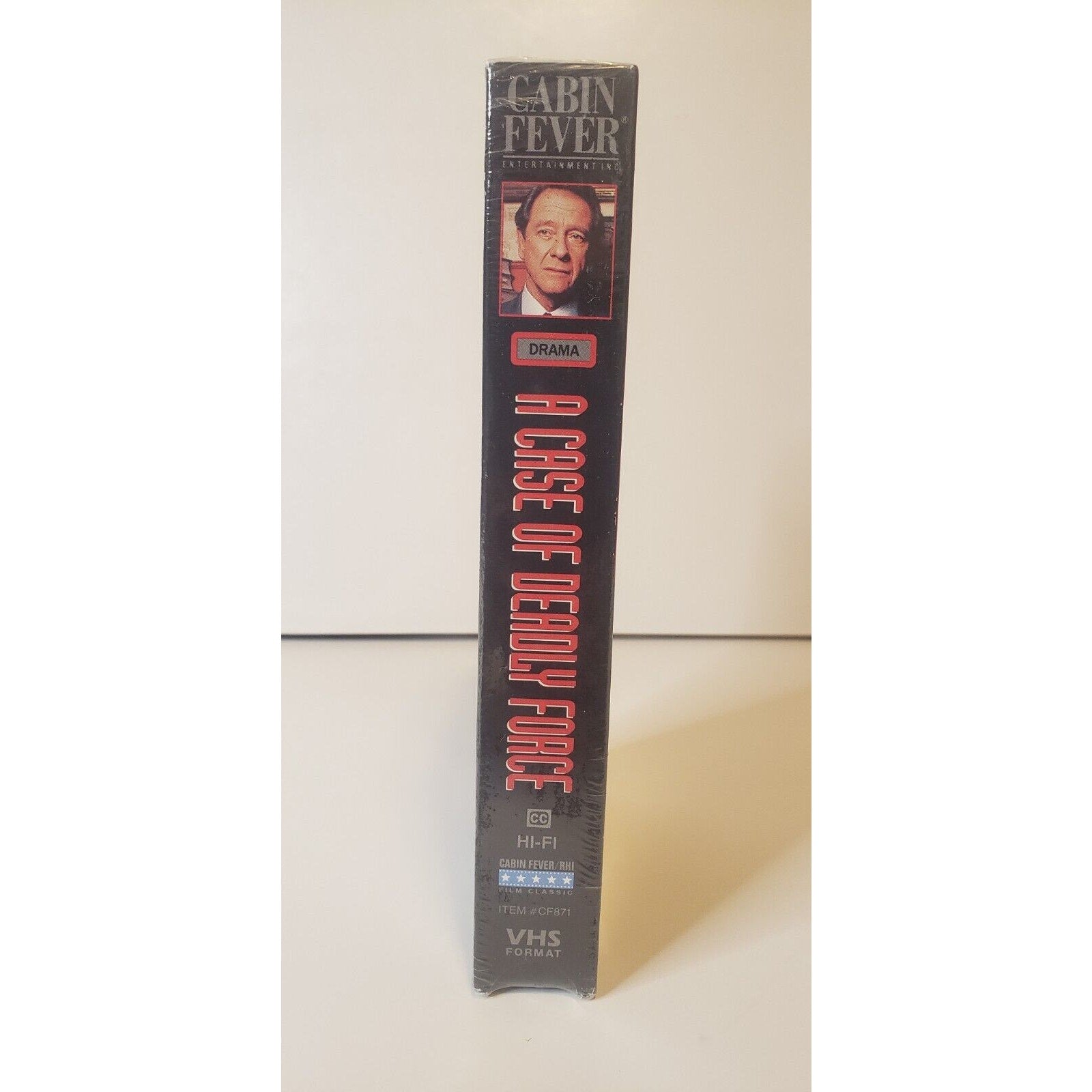 A Case Of Deadly Force VHS New Sealed Richard Crenna John Shea