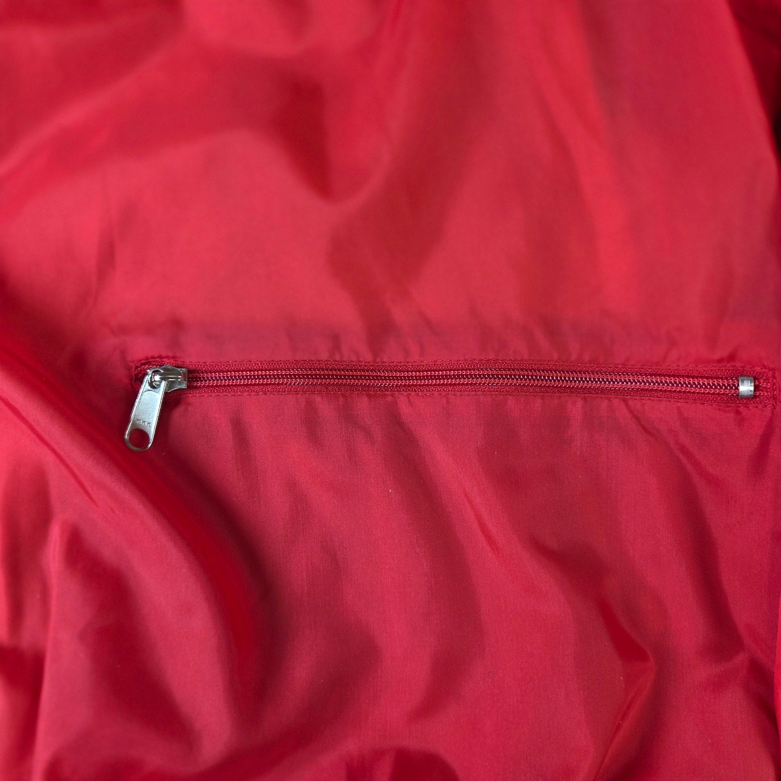Pheasant Run G.C. 1/4 Zip Vintage Windbreaker Jacket Large Red Golf Club