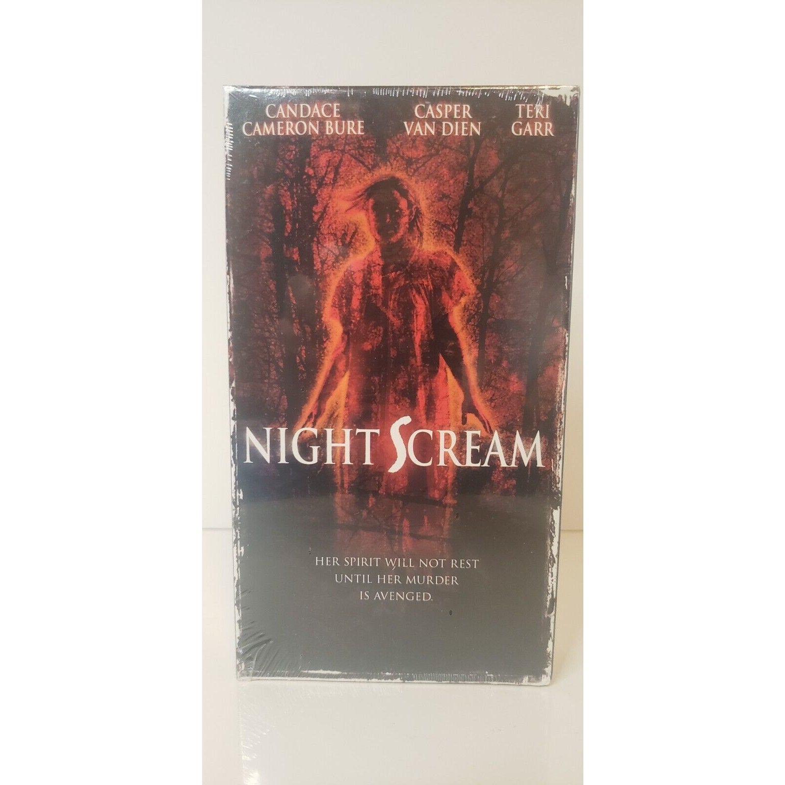 Night Scream VHS New Sealed 2001 Candace Cameron Bure Casper Van Dien
