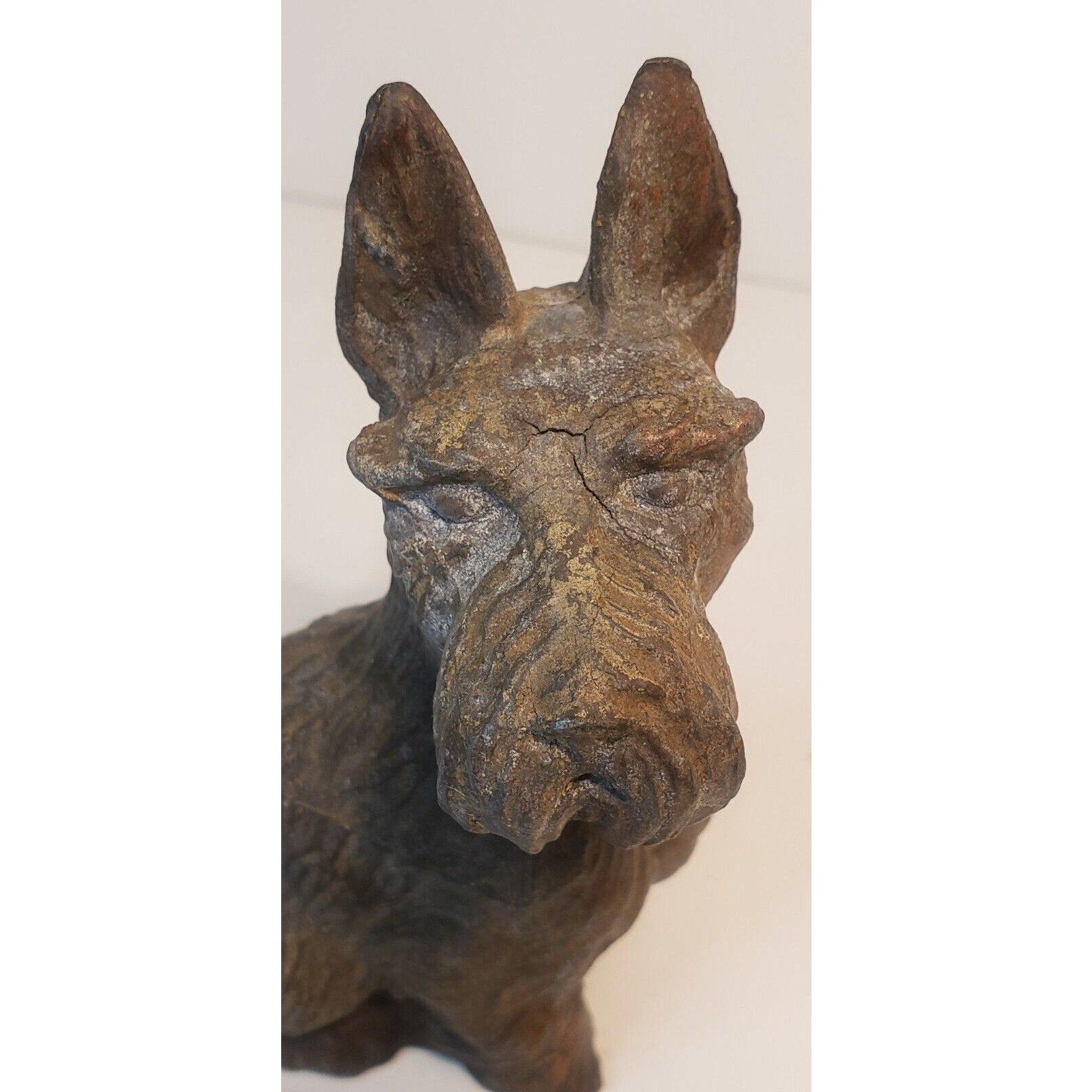 Vintage 5.5" Die-Cast Metal Scottie Terrier Dog Figurine – Heavyweight