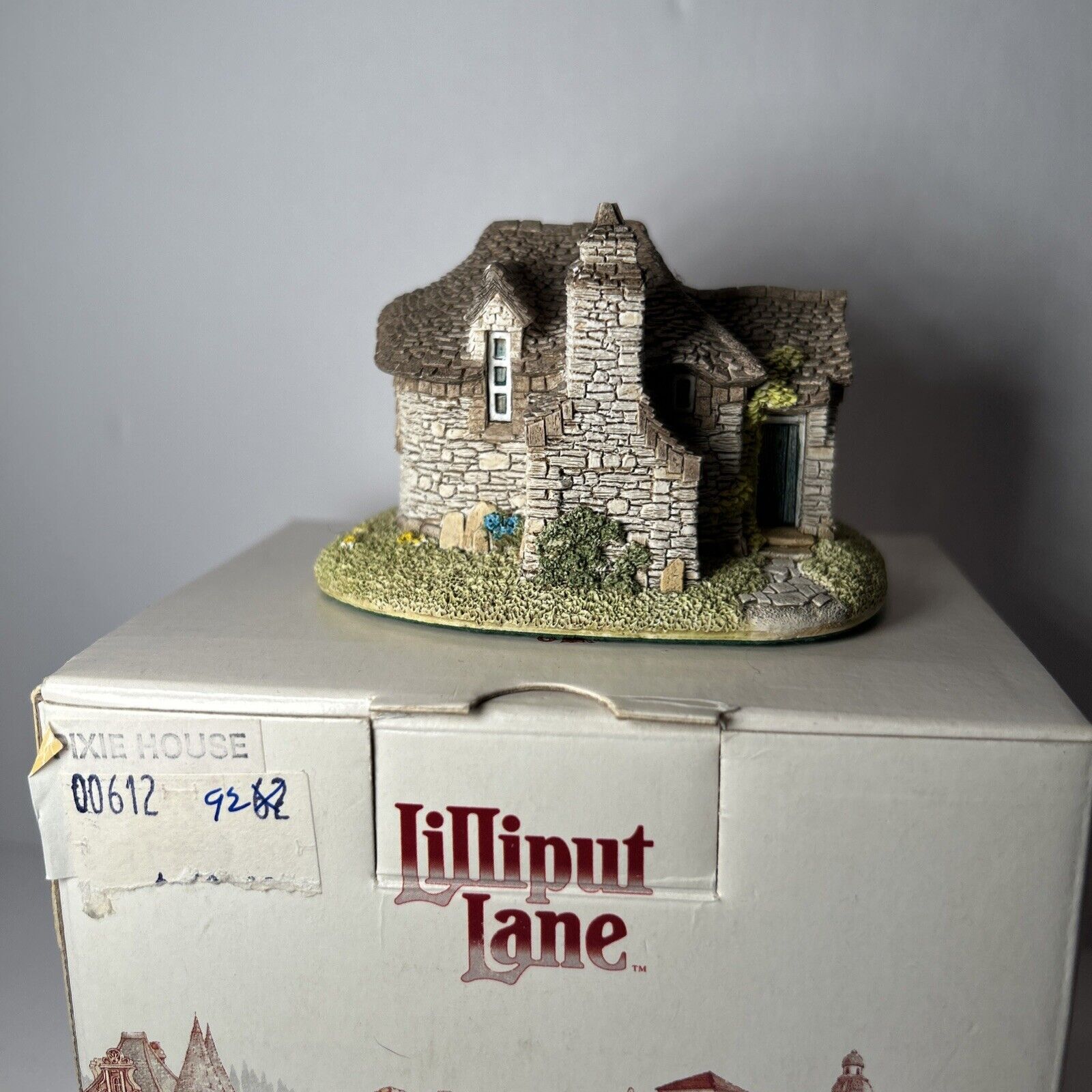 Lilliput Lane Pixie House Cottage Miniature 1992 Handmade England w Box