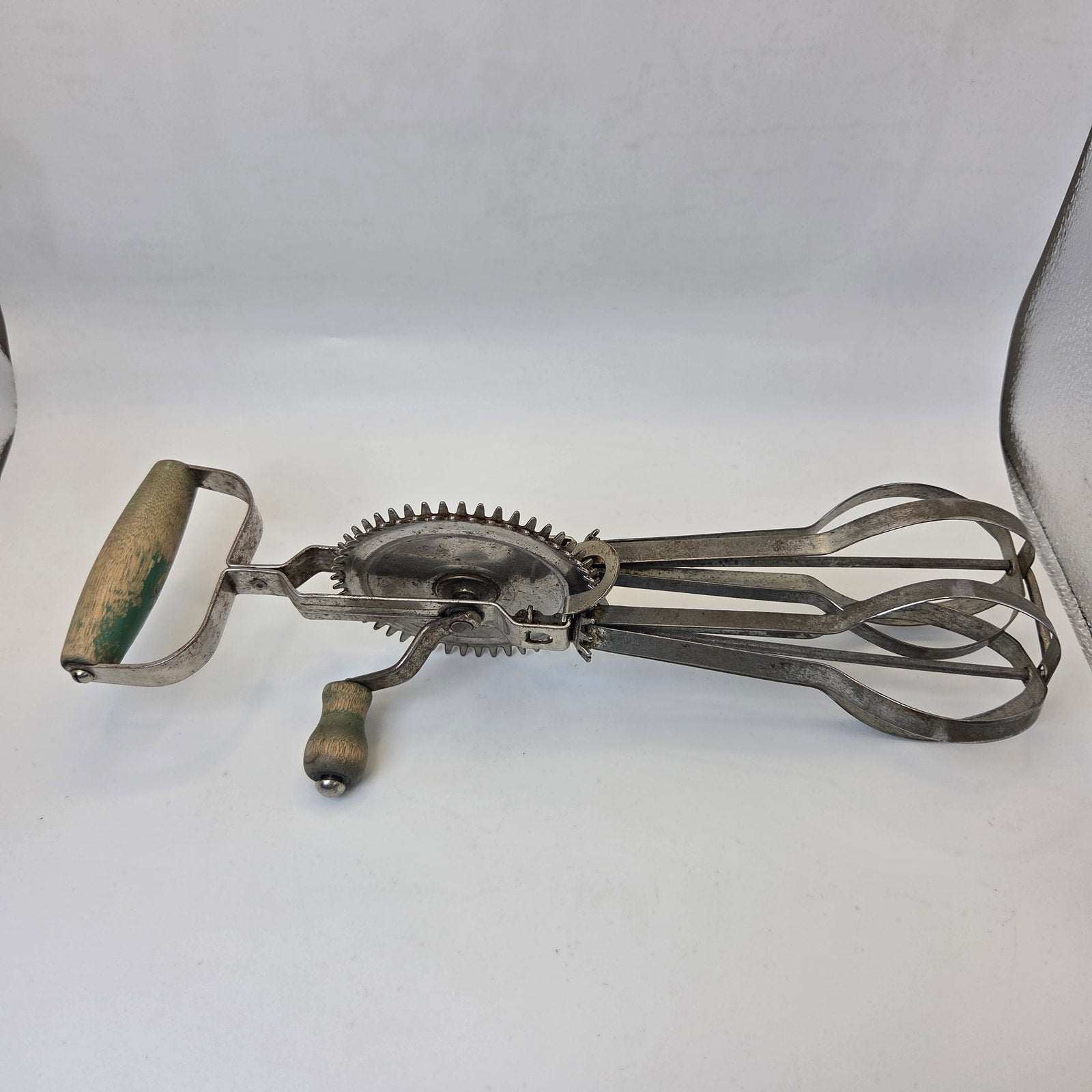 Favorite F.G. Aurelius Hand Crank Egg Beater Pat Appd For Antique Mixer