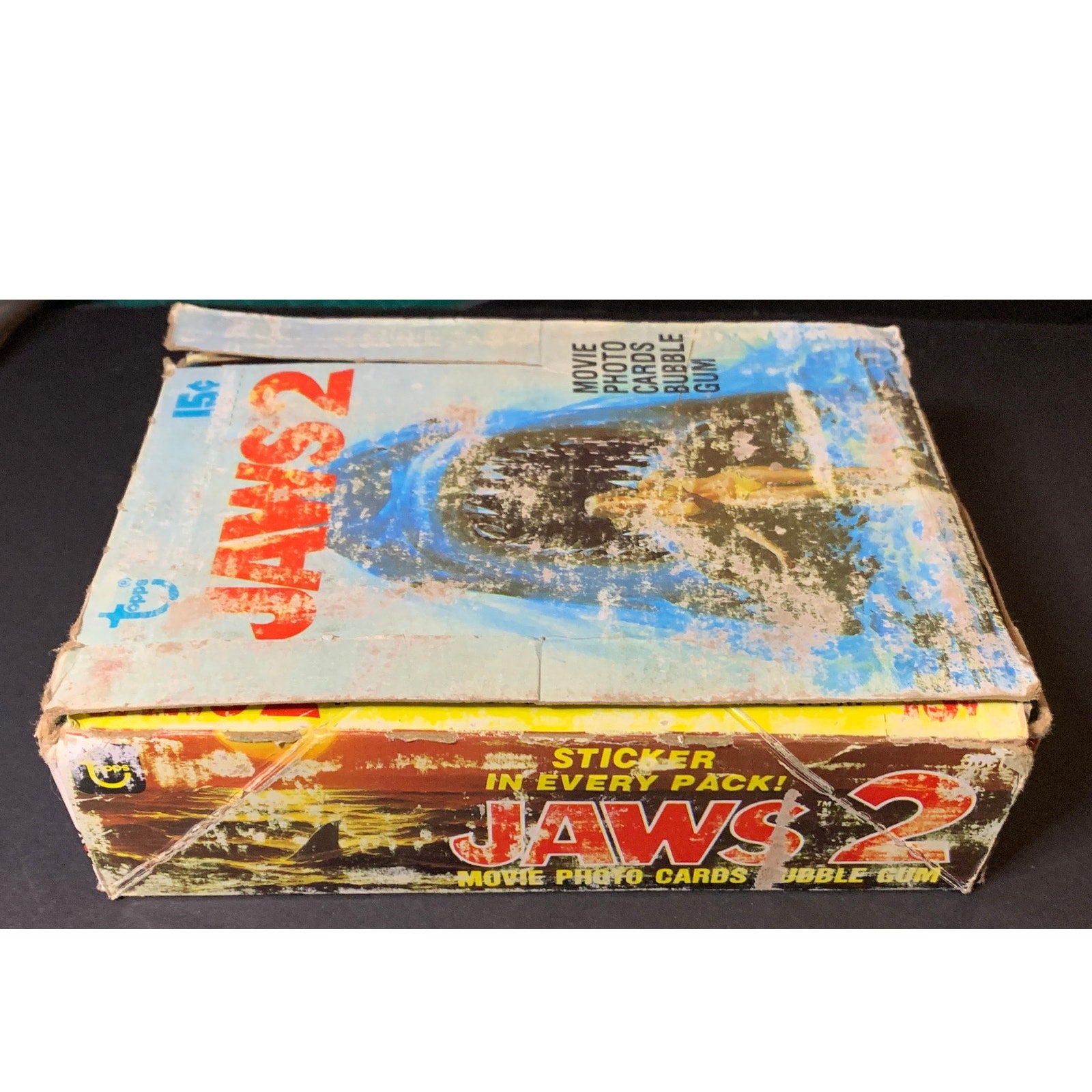 1978 Topps Jaws 2 Wax Box Movie Photo Cards Vintage Sealed Packs