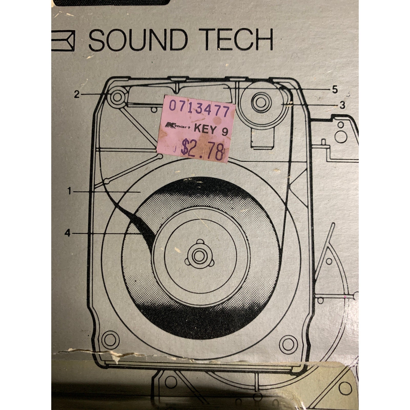 Vintage SEL Sound Tech 90 Min Blank 8 Track Tape Sealed NOS Made in USA
