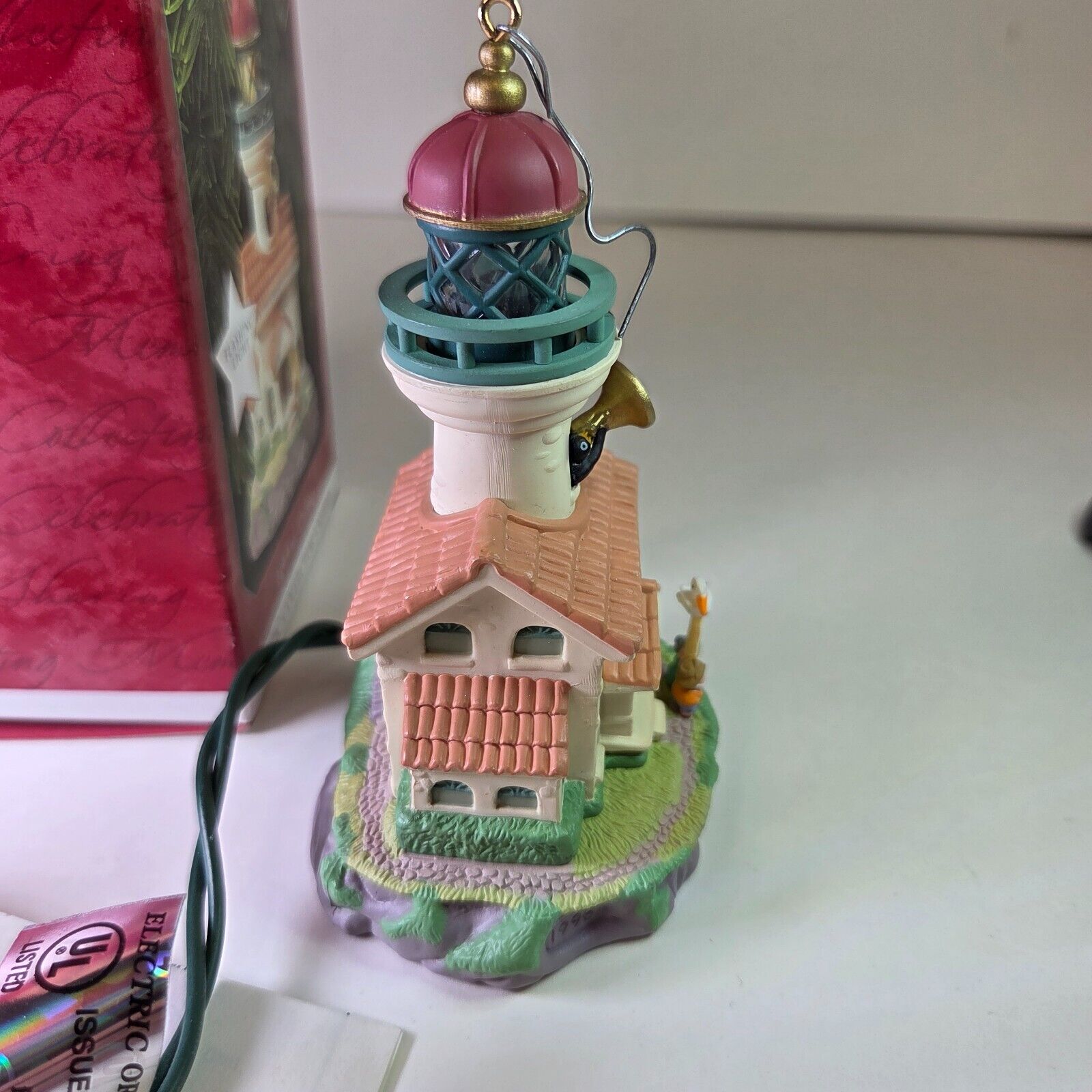 Hallmark Keepsake Ornament Lighthouse Greetings 1998