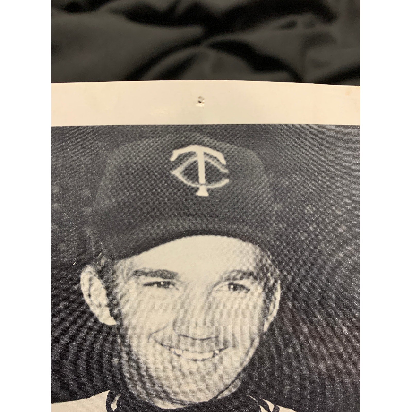 Vintage Danny Thompson Minnesota Twins Photo Facsimile Autograph 1970s
