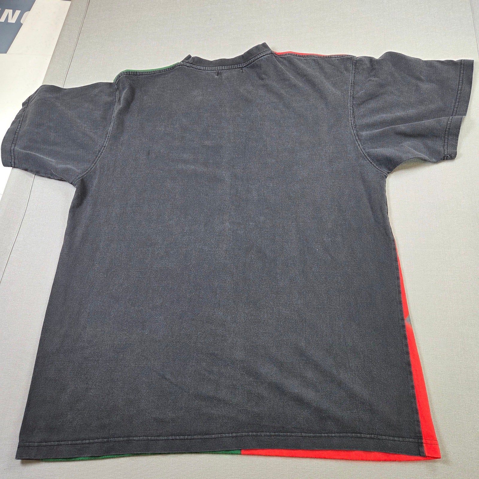 DMZ Malcolm X MLK Mandela Africa Graphic T Shirt XL Pan African Tee Black