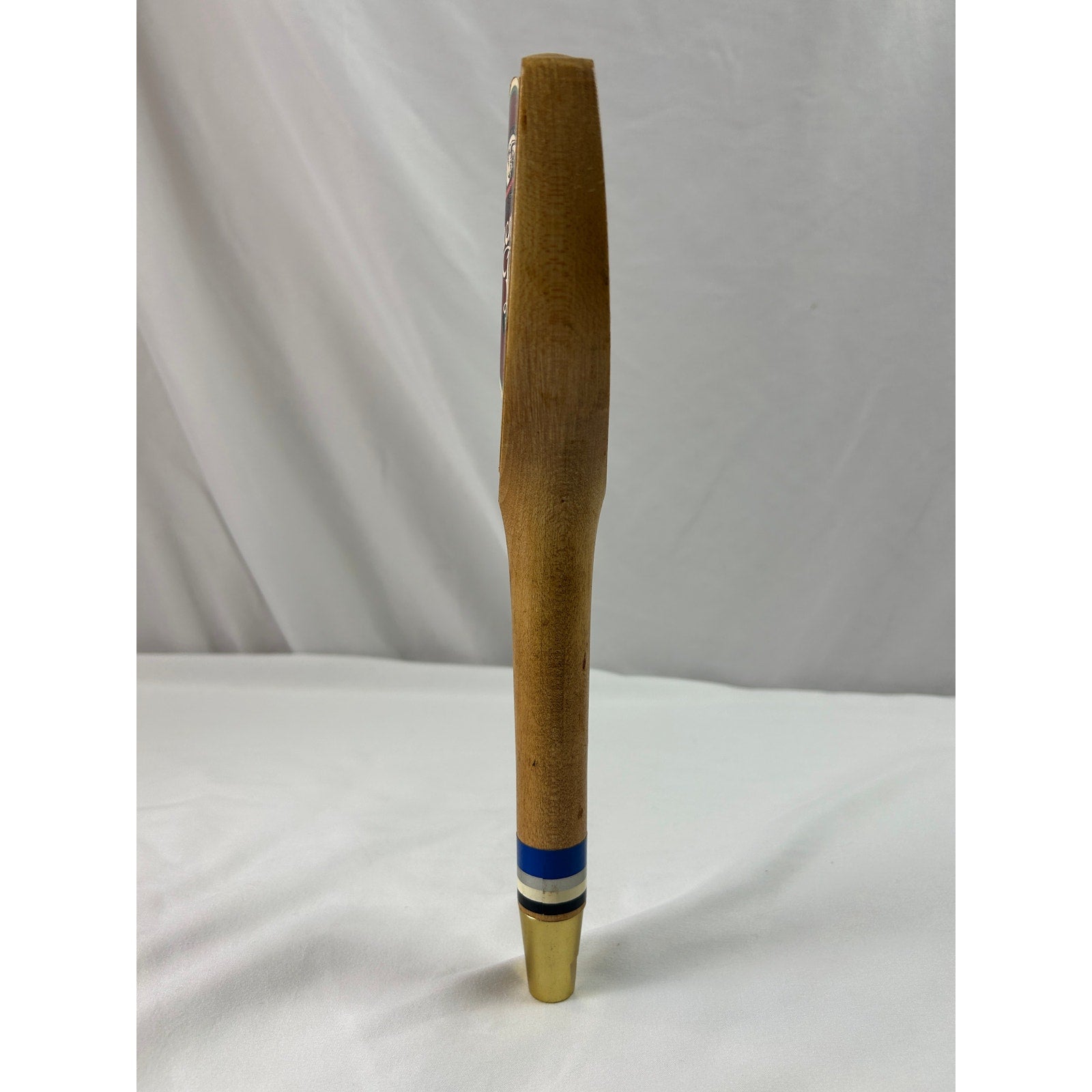 Leinenkugel's Bock Beer Vintage Wood Tap Handle Draft Keg Bar Breweriana 12in