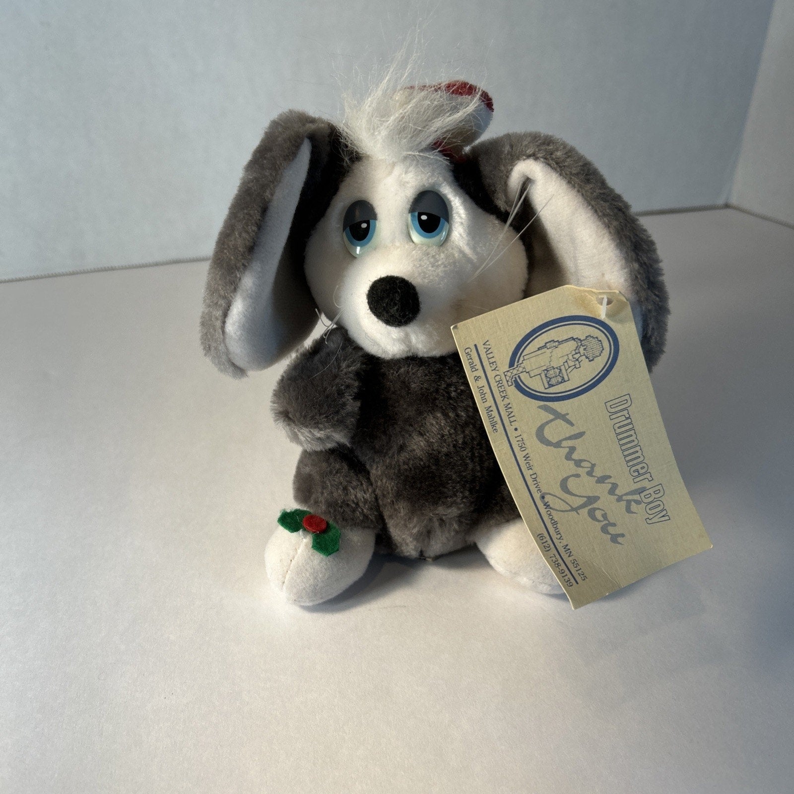 Christmas Plush Mouse Lot of Four