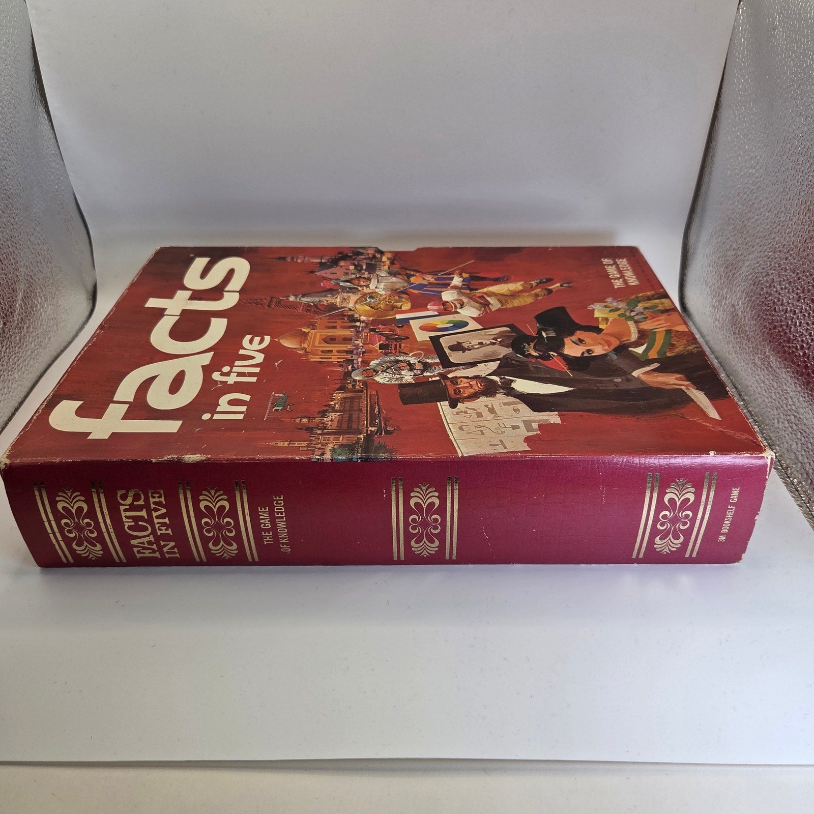 Vintage 1967 3M Facts in Five Board Game Complete – The Game of Knowledge
