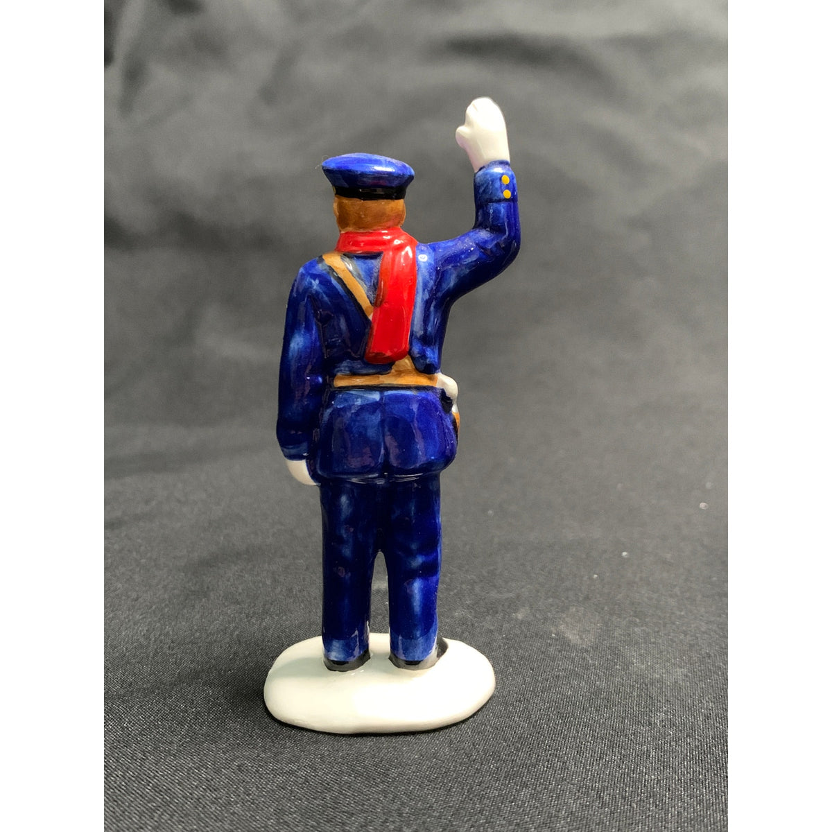 Department 56 Snow Village Calling All Cars 5174-8 Police Car Officer Retired