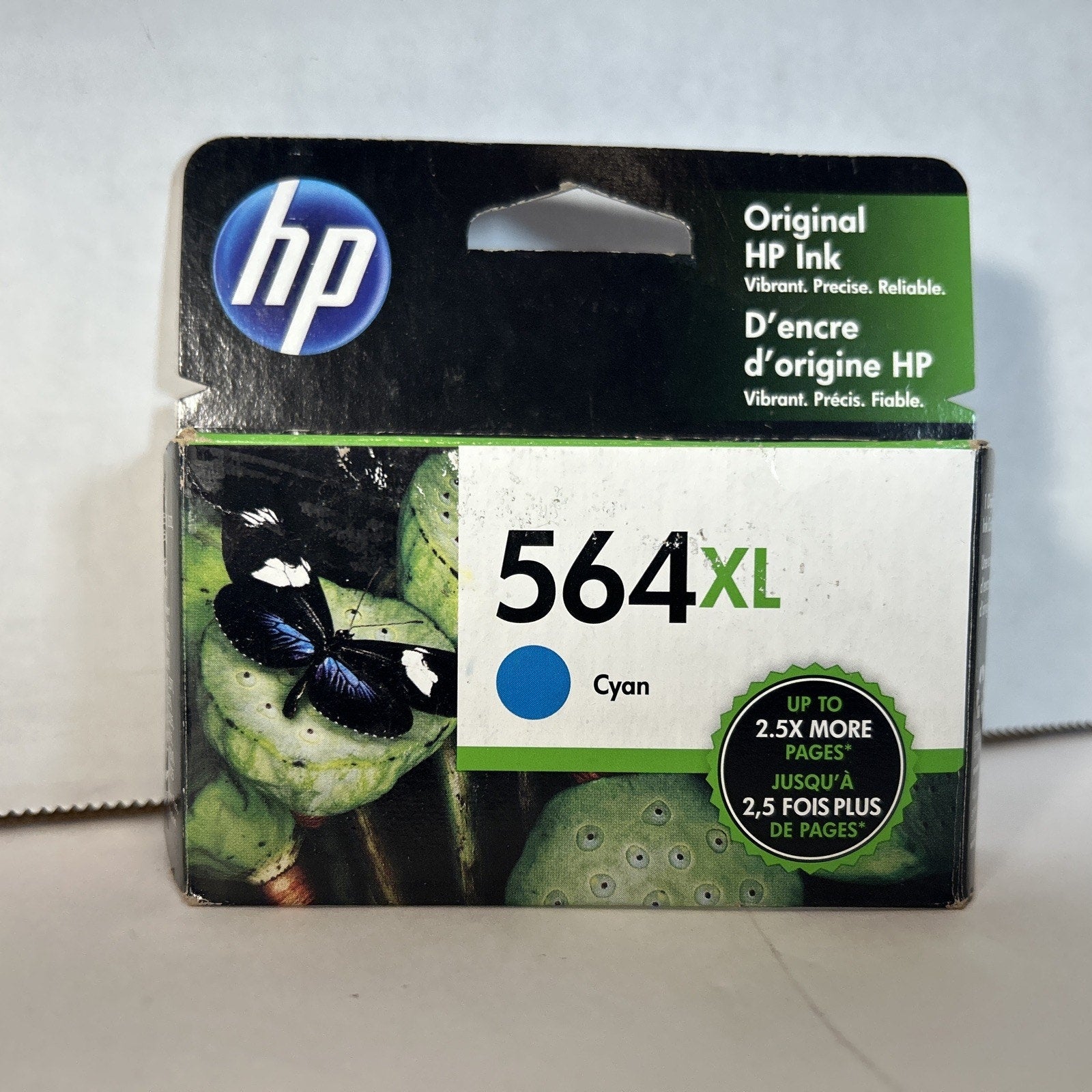 GENUINE HP 564 XL Cyan High Yield Ink Cartridge - EXP 7/2022 - New Sealed