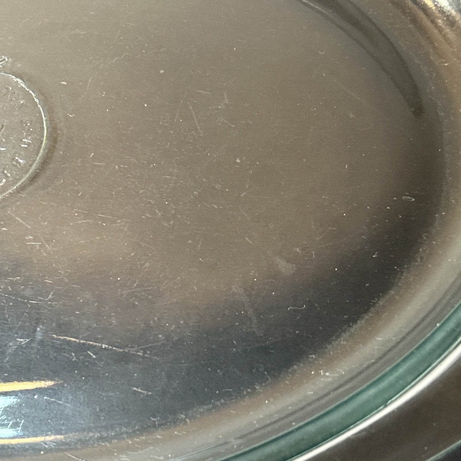 Vintage Pyrex 812 Oval 12.75" Clear Glass Oven Broiler Baking Dish Platter