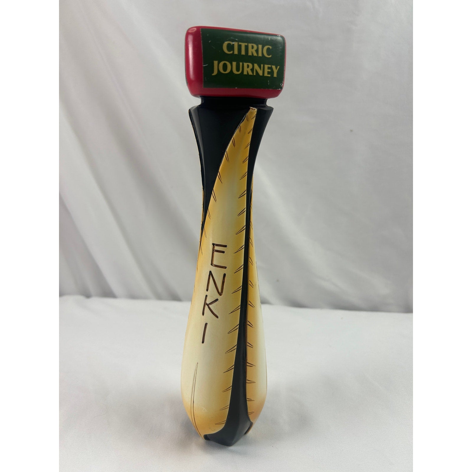 Enki Brewing Citric Journey Pale Ale Beer Tap Handle Victoria MN 2013 Rare