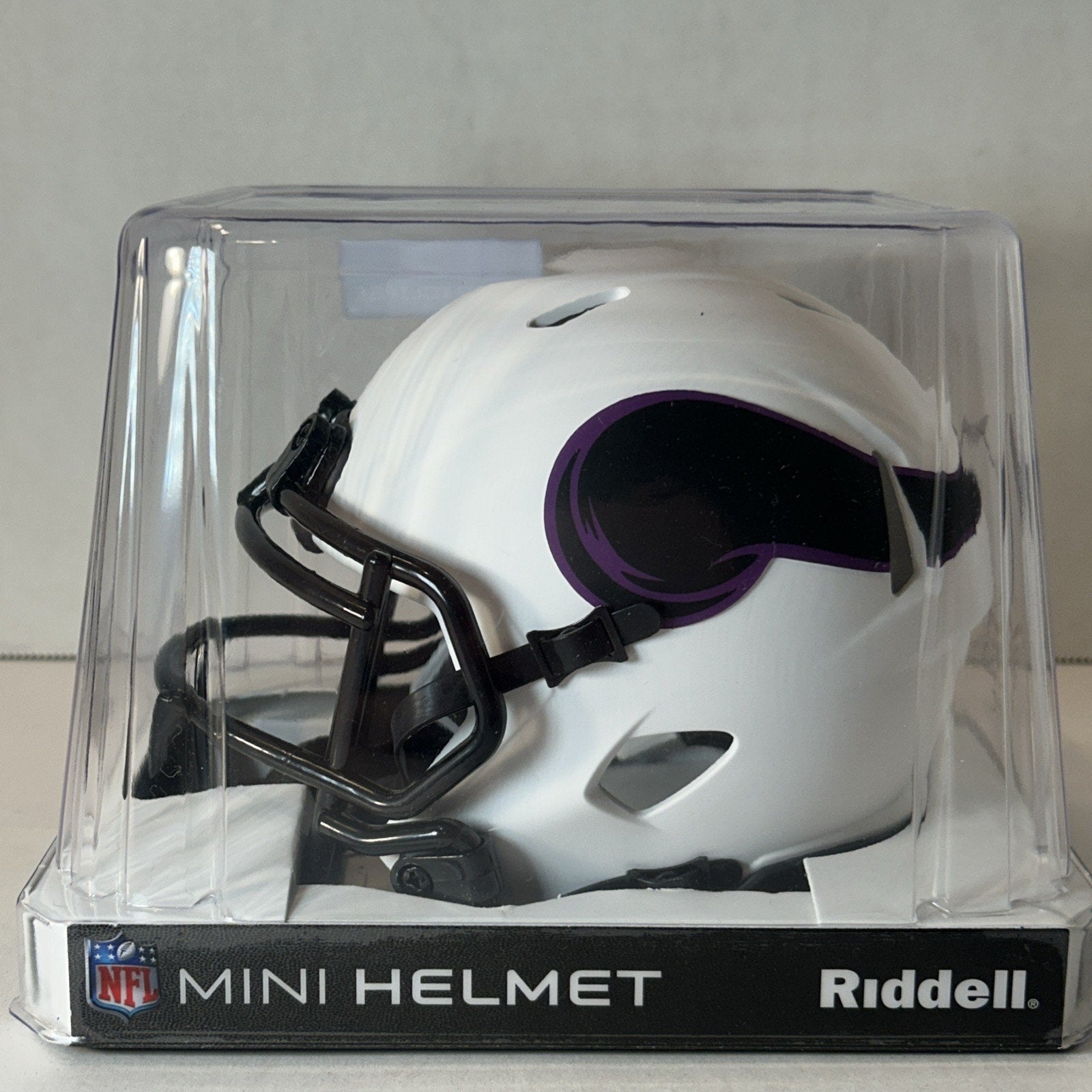 Cris Carter Signed Vikings Lunar Eclipse Mini Helmet – HOF Auto Schwartz COA