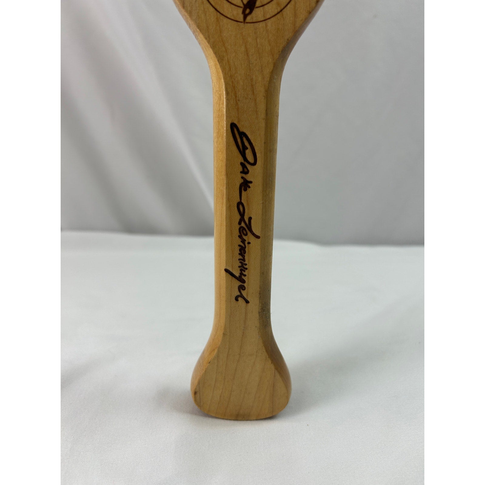 Leinenkugel's Jake Leinenkugel Signed Wood Beer Paddle Breweriana Advertising