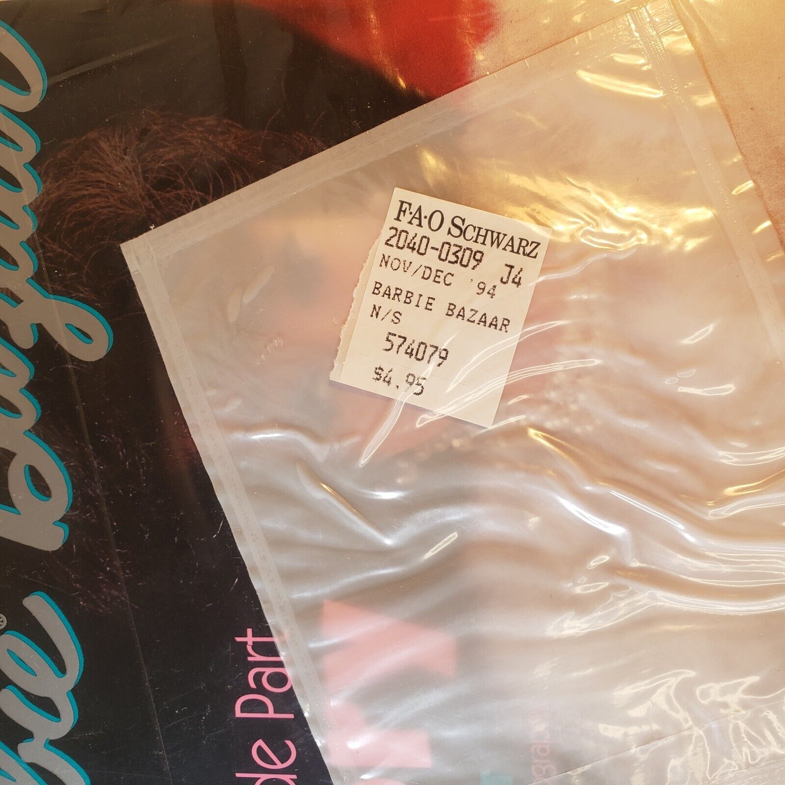 Barbie Bazaar Magazine Nov/Dec 1994 Vol 6 Issue 6 Sealed w/ Holiday Letter