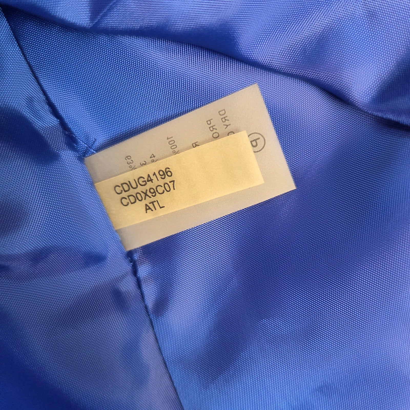 Calvin Klein Blue Fit & Flare Dress Women’s Size 2 Sleeveless Lined Cocktail