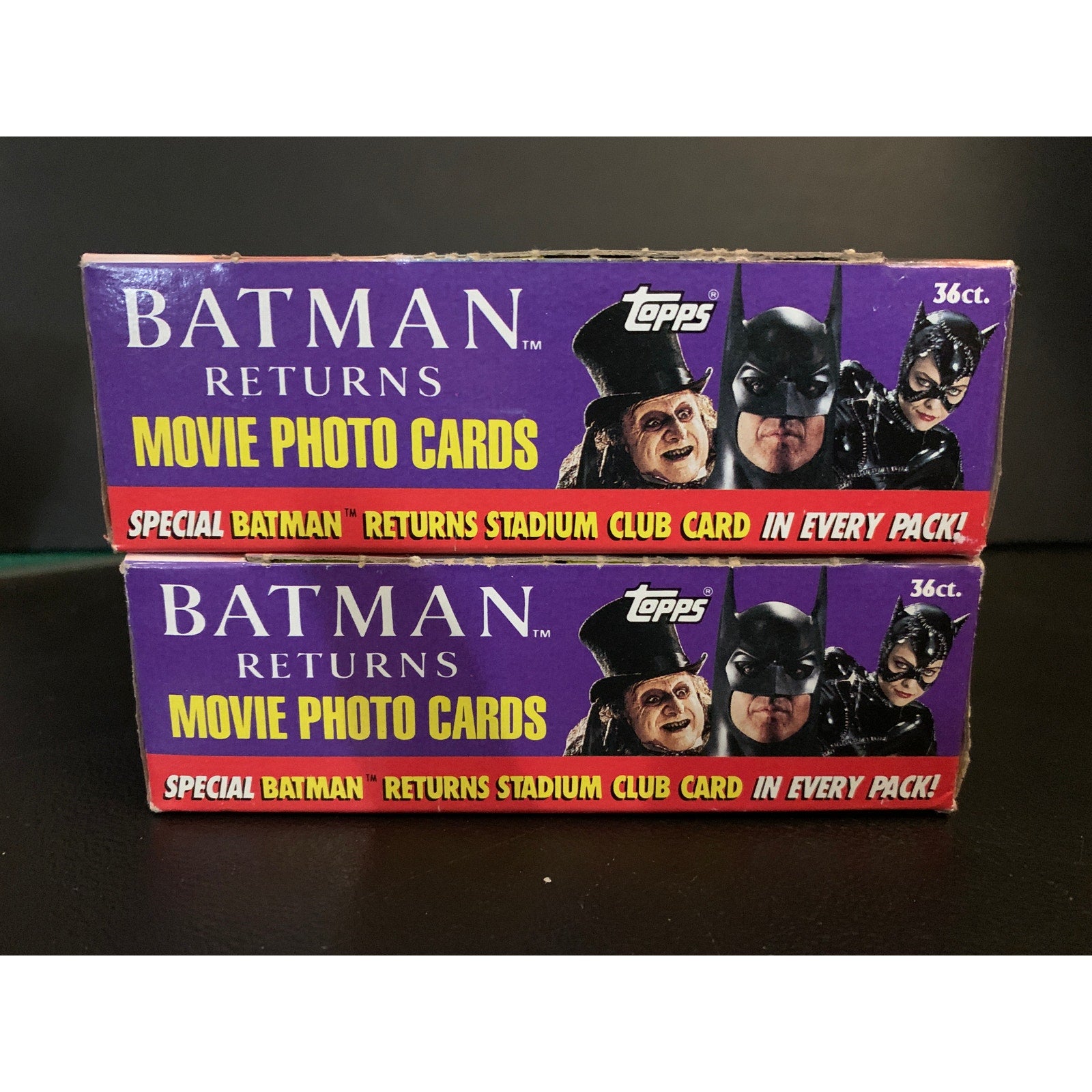 1992 Topps Batman Returns Movie Cards Factory Sealed Box Single Box