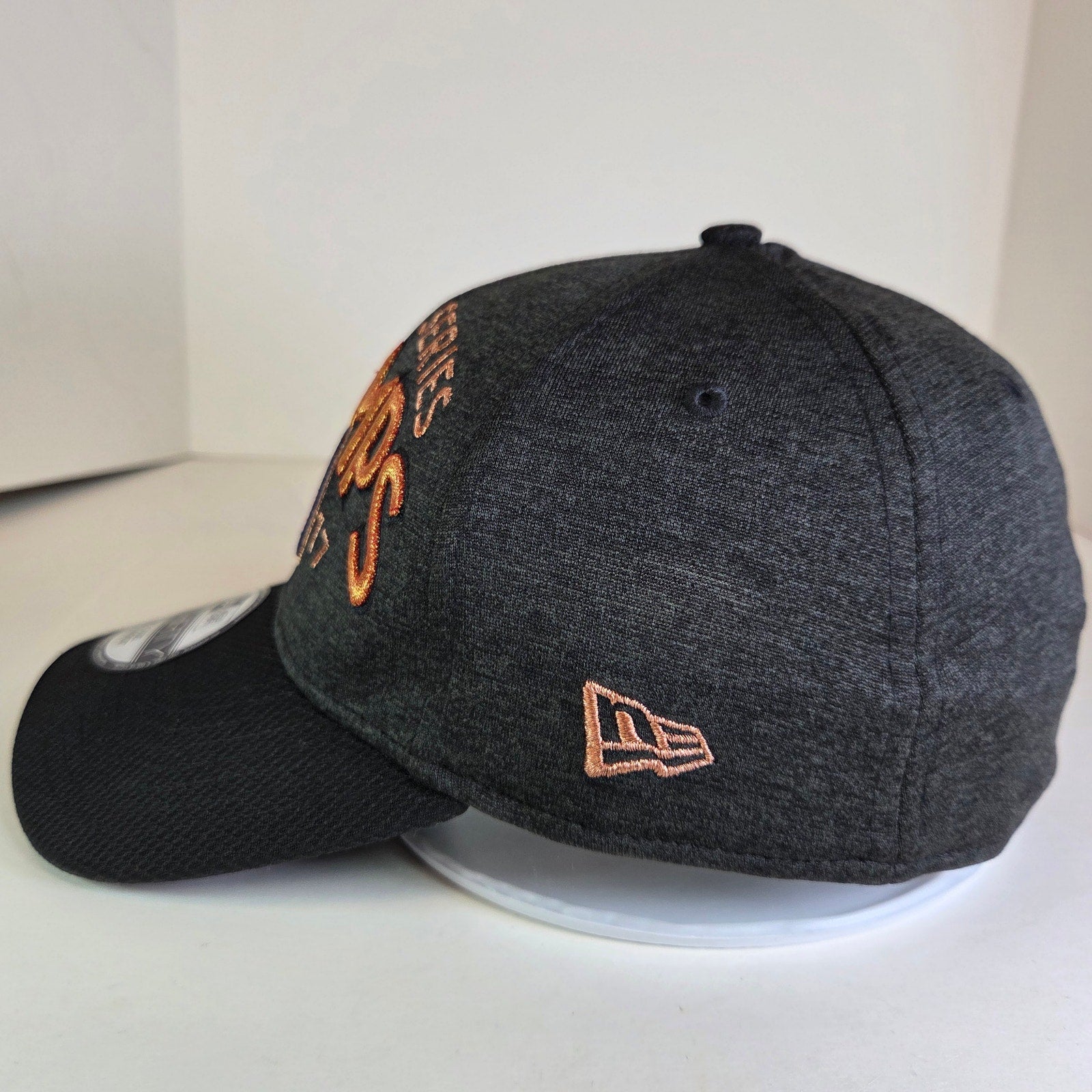 New Era 39Thirty Houston Astros 2017 World Series Champs Hat osfm Black Gray