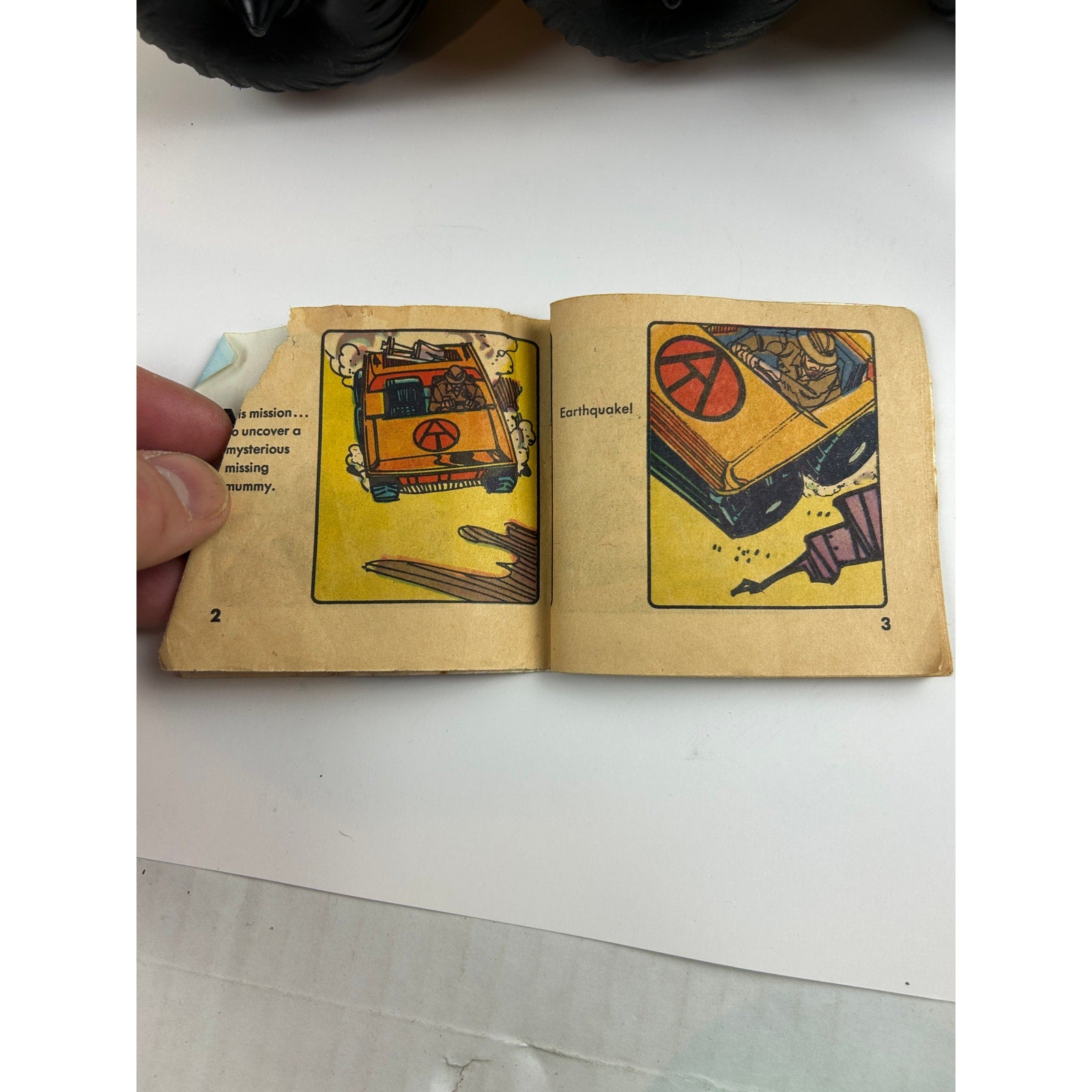 G.I. Joe Adventure Team Secret of the Mummy’s Tomb ATV Sarcophagus Set 1971