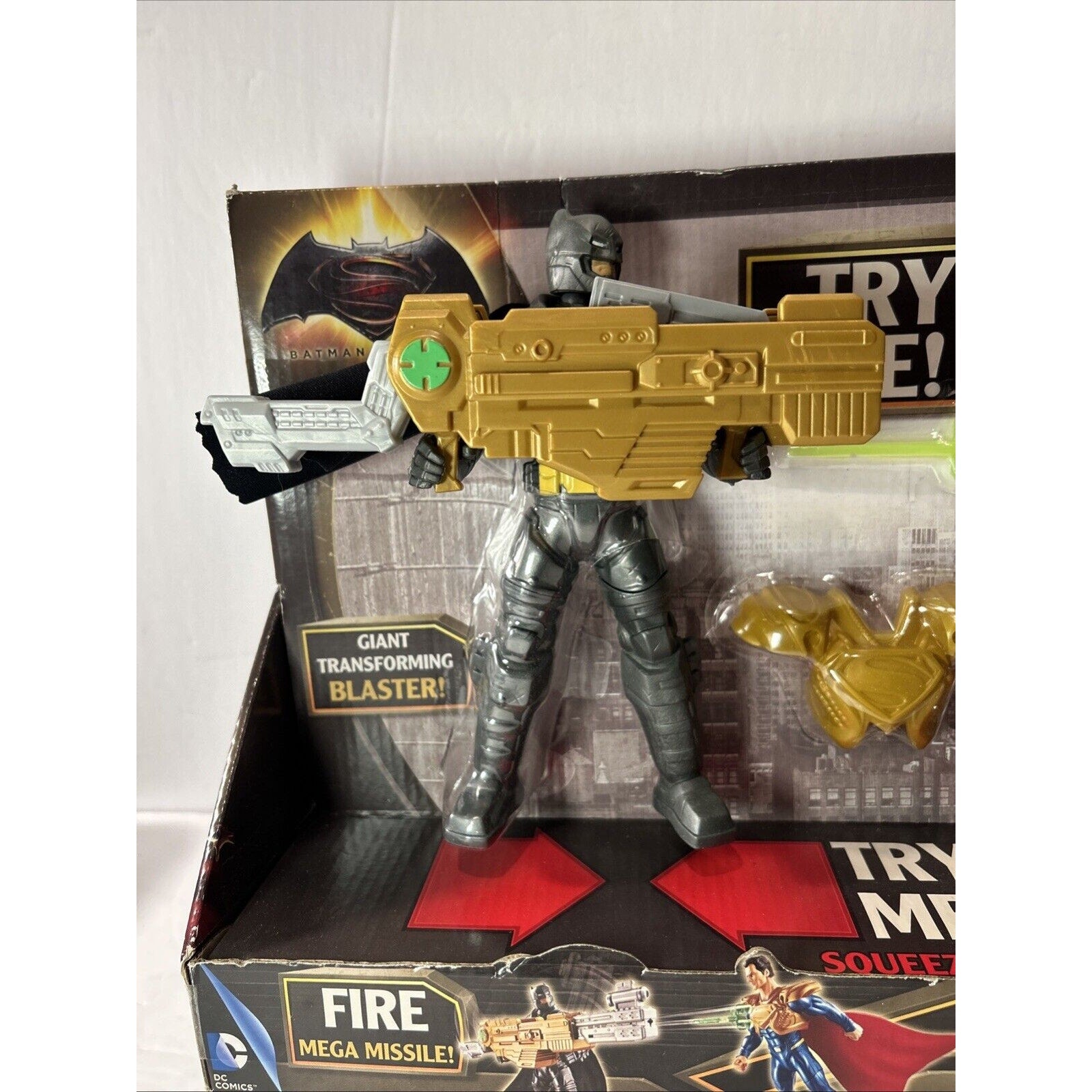 DC Comics Batman vs Superman Ultimate Battle Action Figures 2 Pack NIB