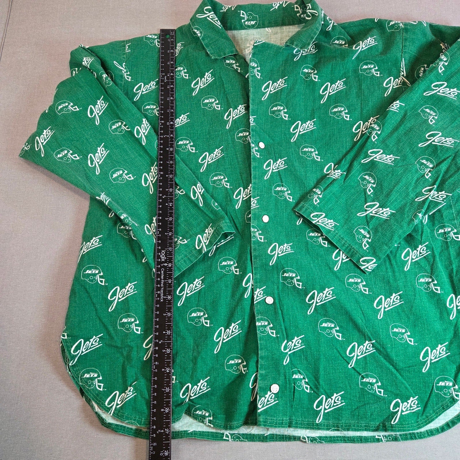 Vintage Handmade New York Jets Pajama Set 1980s Two Piece Men’s M-L