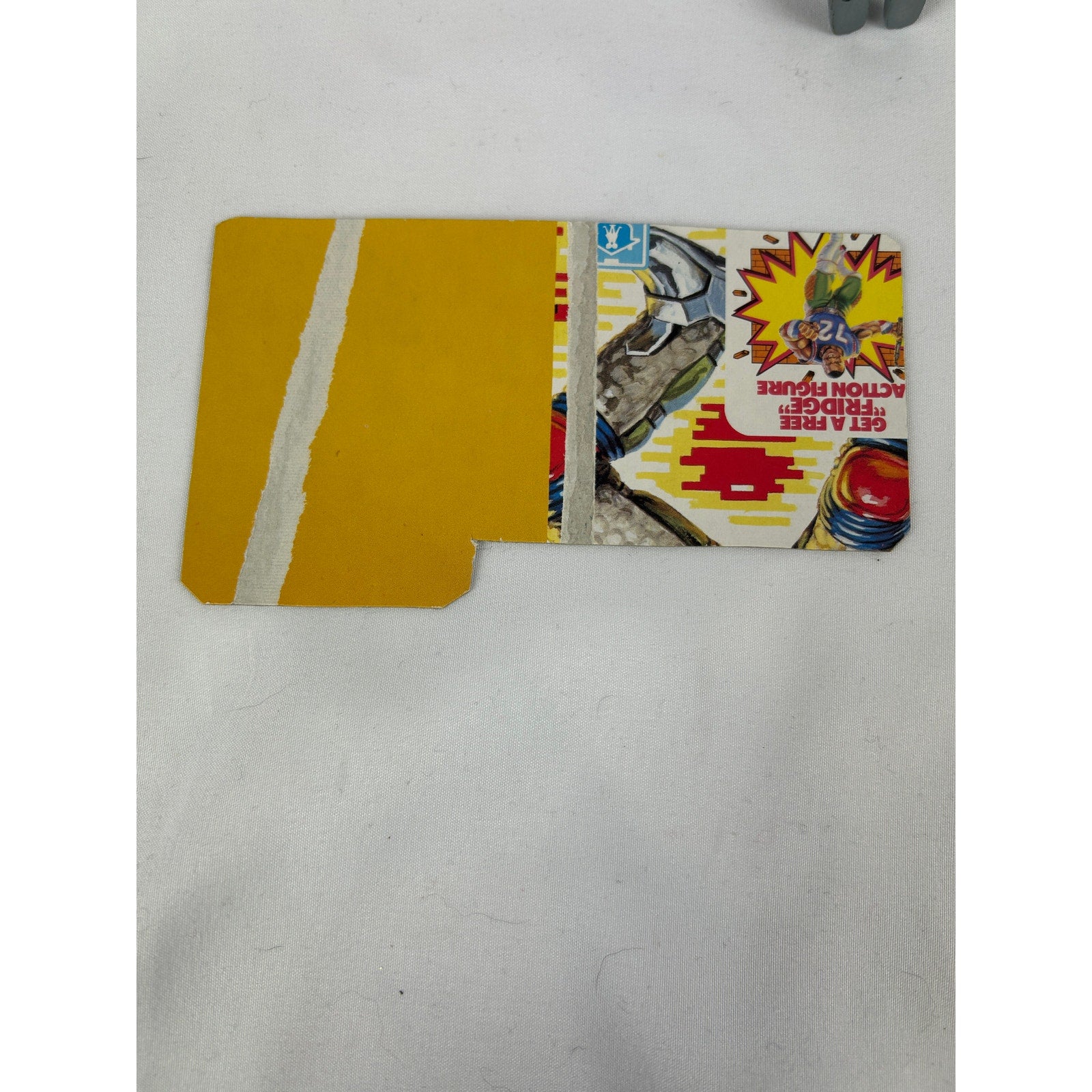 GI Joe Fast Draw Mobile Missile Specialist Figure Backpack Missiles Card 1987