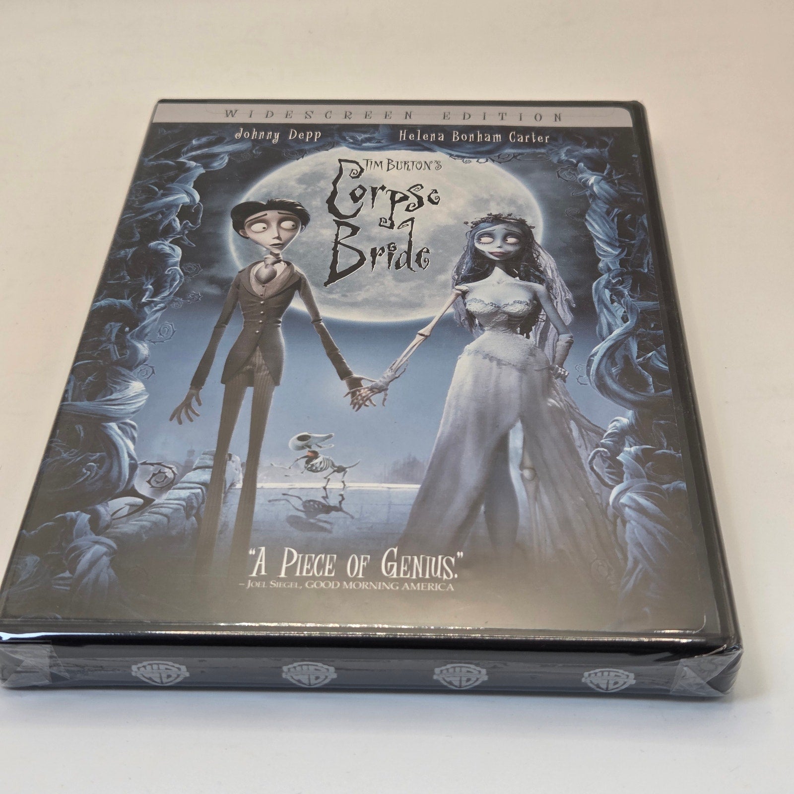 Tim Burton's Corpse Bride DVD Widescreen Sealed Johnny Depp WB 2005 Movie