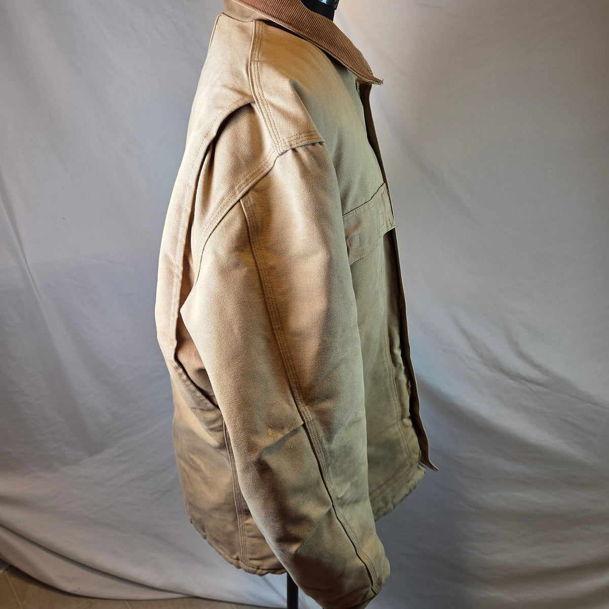 Vintage Carhartt C03 BRN Arctic Traditional Coat USA 42R Duck Work Jacket