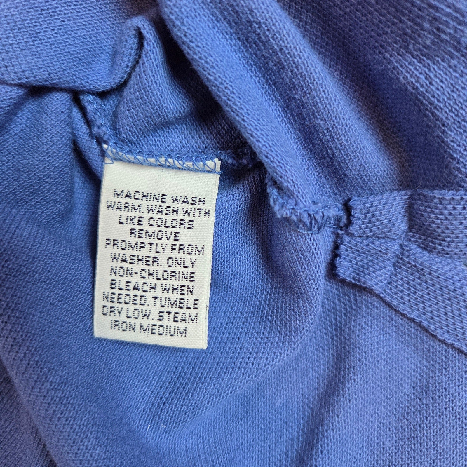 Polo Ralph Lauren Blue Polo Shirt Men’s 3X Big Cotton Short Sleeve Classic