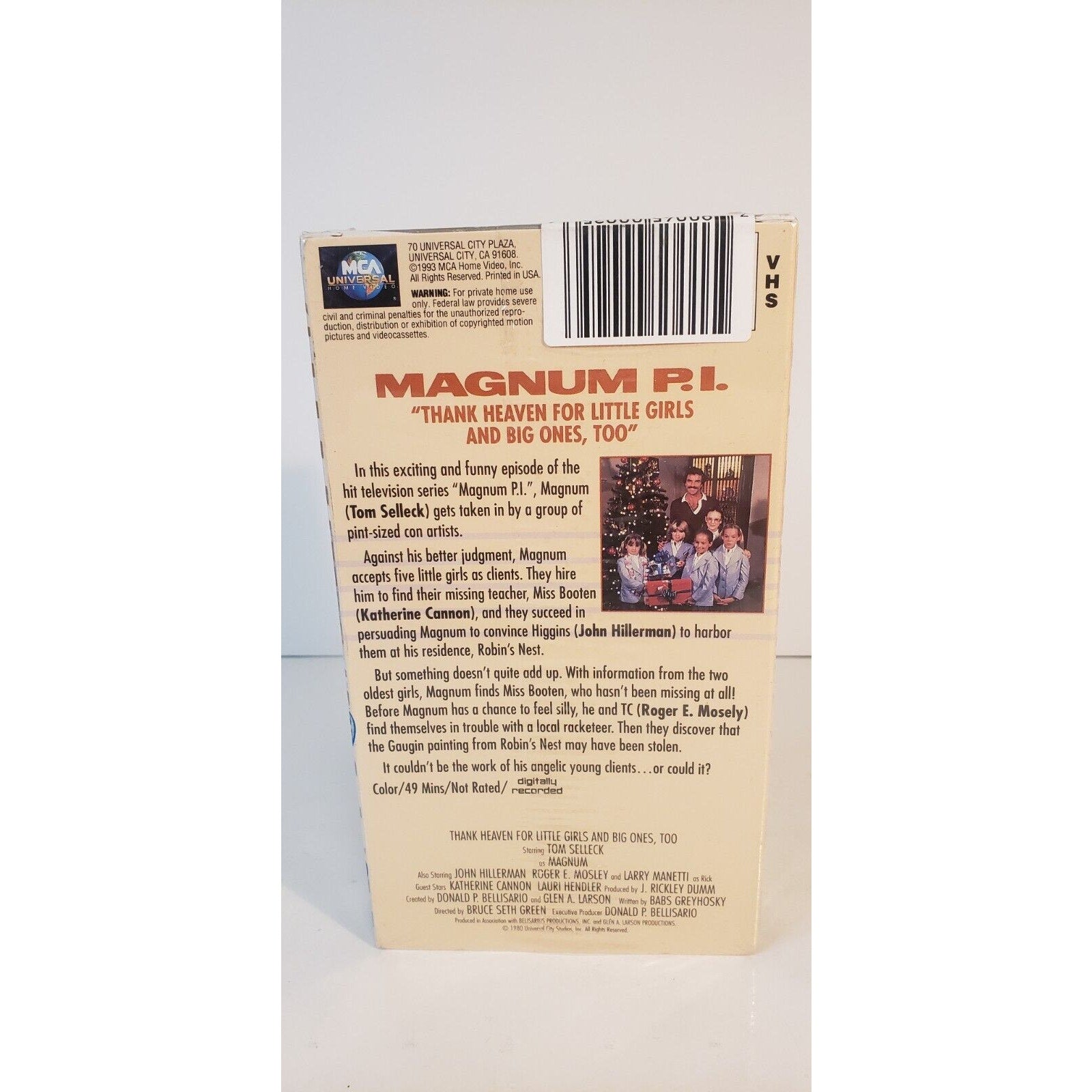 Magnum P.I. - Thank Heaven for Little Girls and Big Ones, Too (VHS, 1994) New
