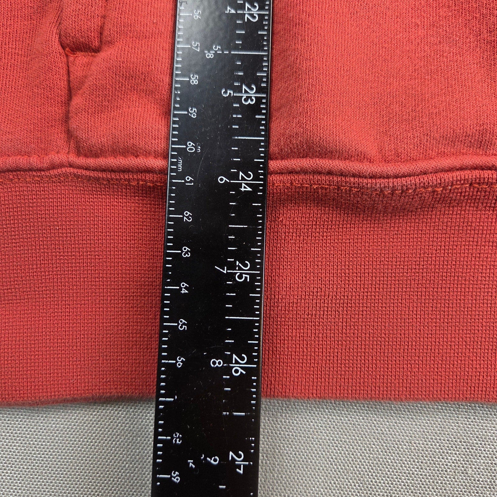 The North Face Fox Graphic Logo Hoodie Mens Small Pullover Sweatshirt Red
