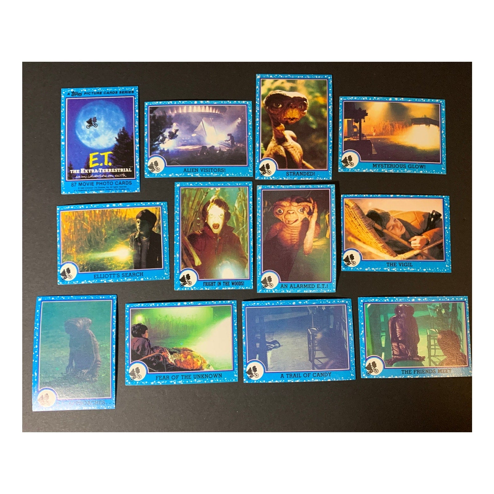 1982 Topps ET The Extra Terrestrial Trading Card Set No Stickers